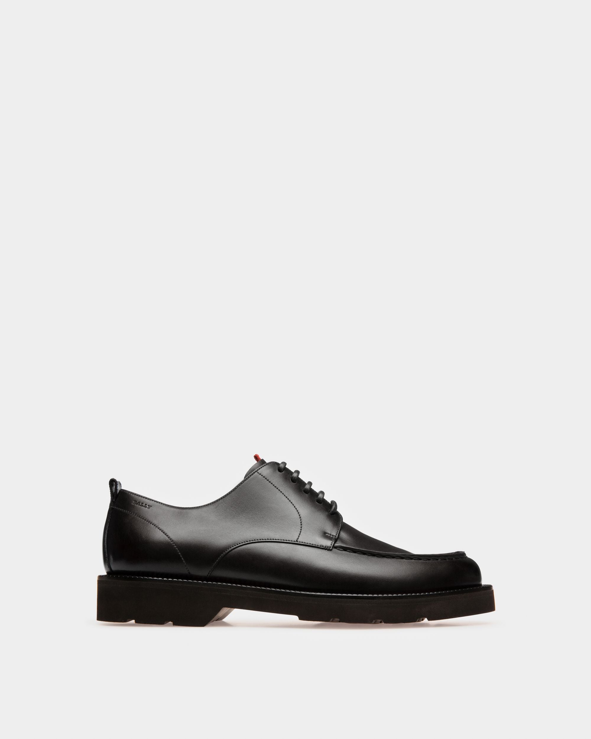 Norber Zapato Derby En Piel De Color Negro - Hombre - Bally - 01
