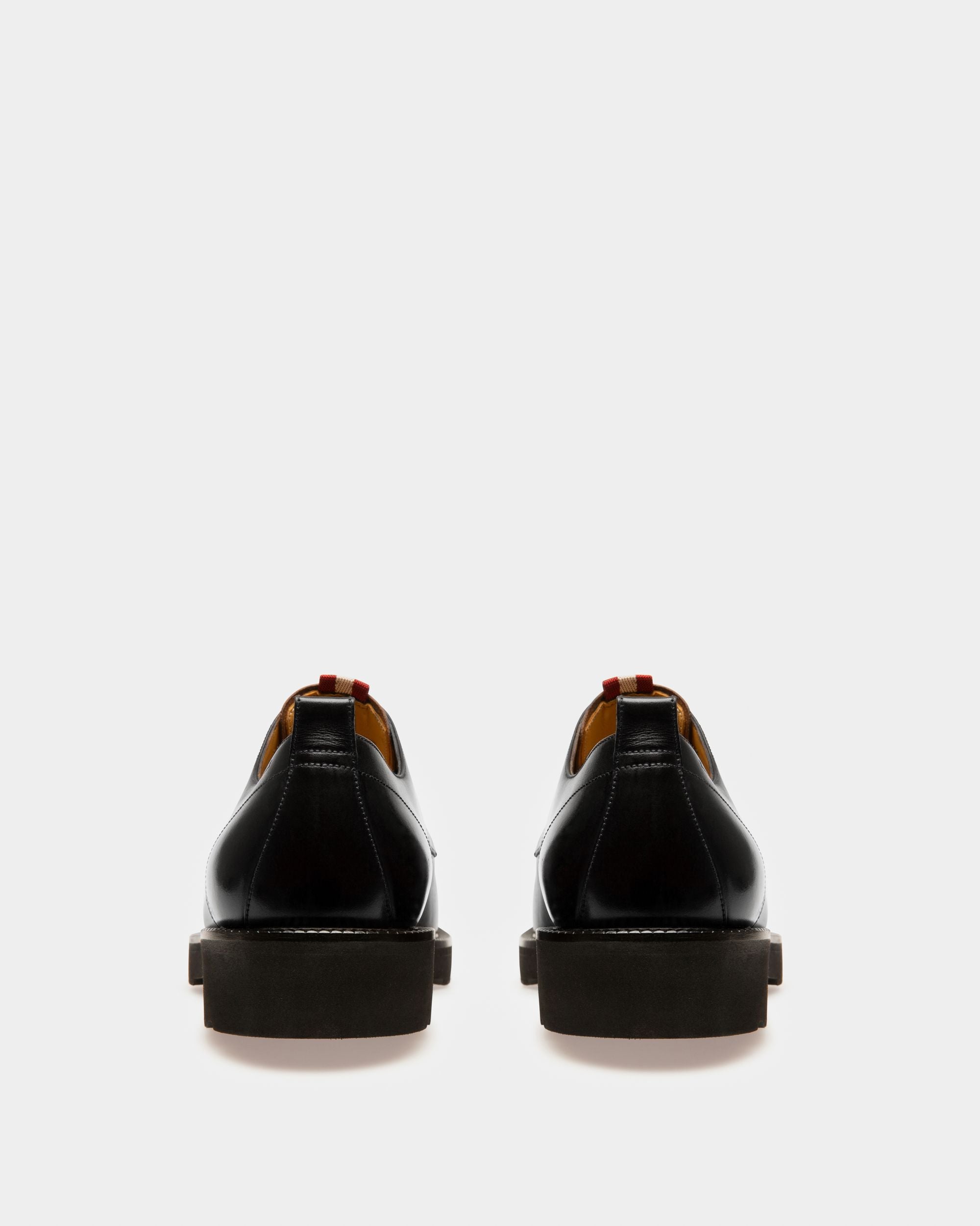 Norber Zapato Derby En Piel De Color Negro - Hombre - Bally - 03
