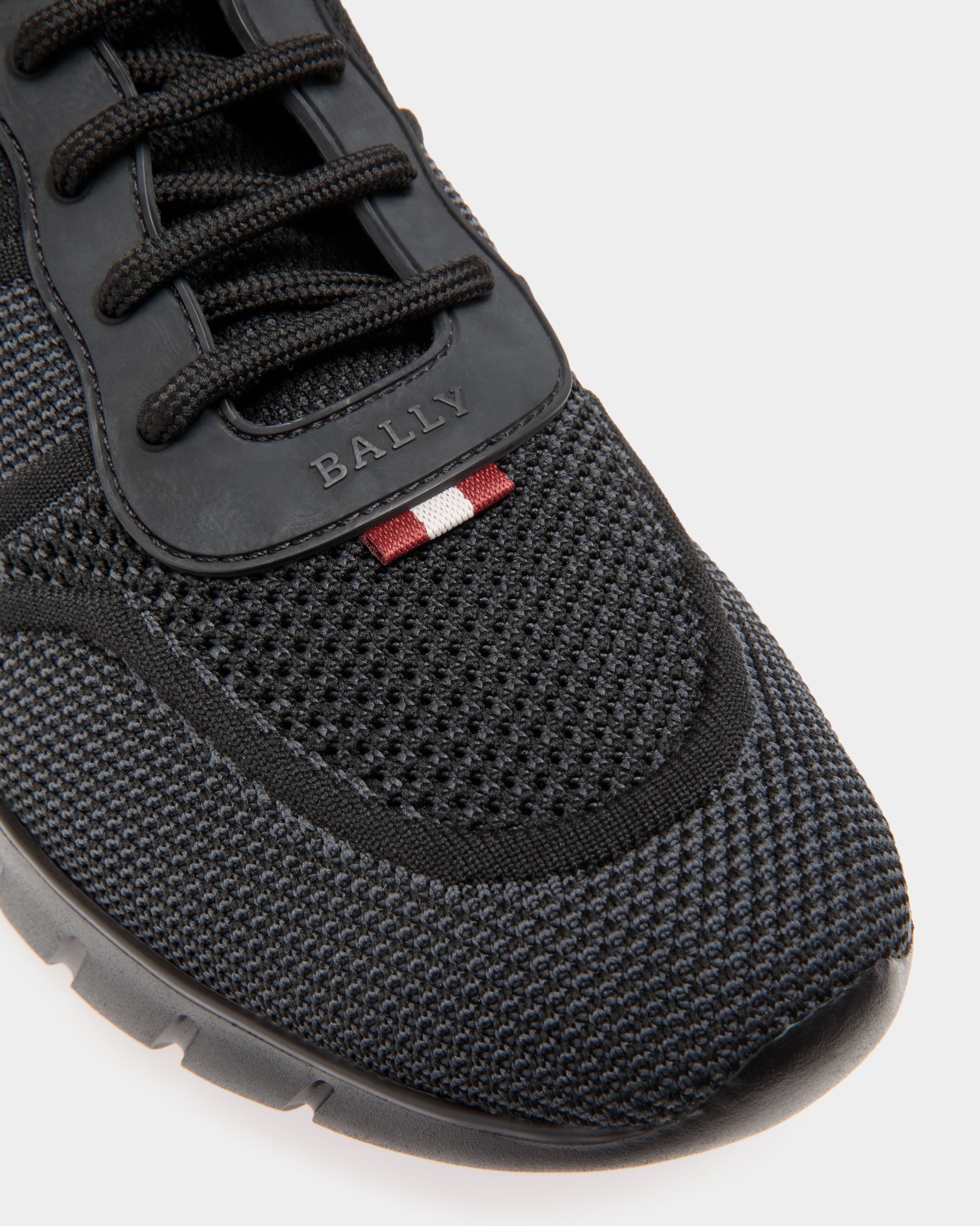 Sneaker In Black Mix Polyester - Men's - Bally - 05