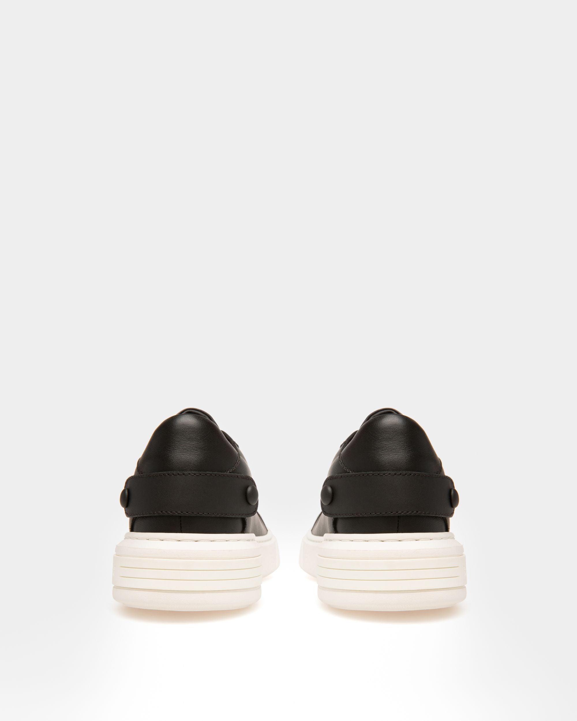 Malya Zapatilla Deportiva En Cuero De Color Negro - Mujer - Bally - 09