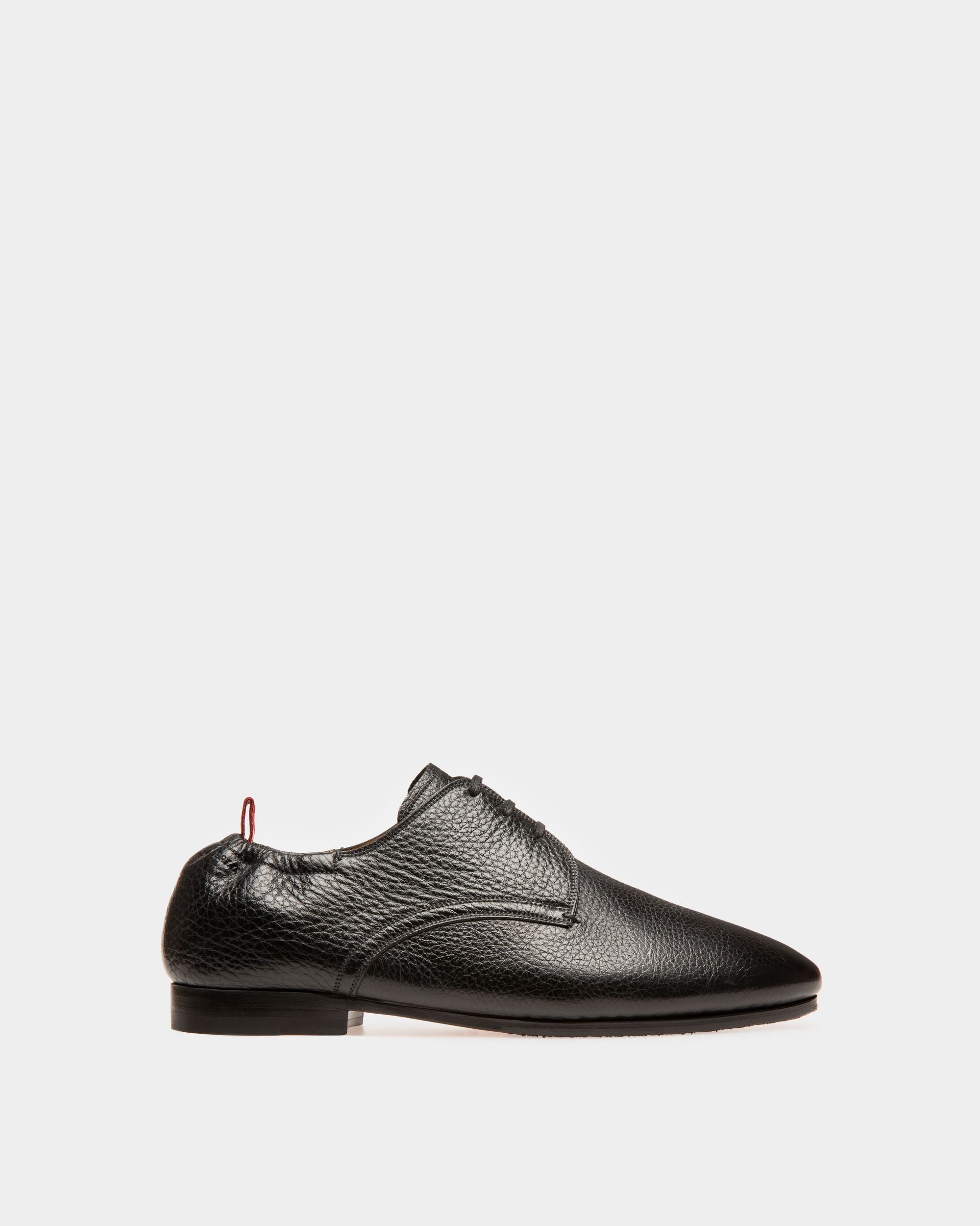 Plizard Zapatos De Estilo Derby En Piel De Color Negro - Hombre - Bally - 01