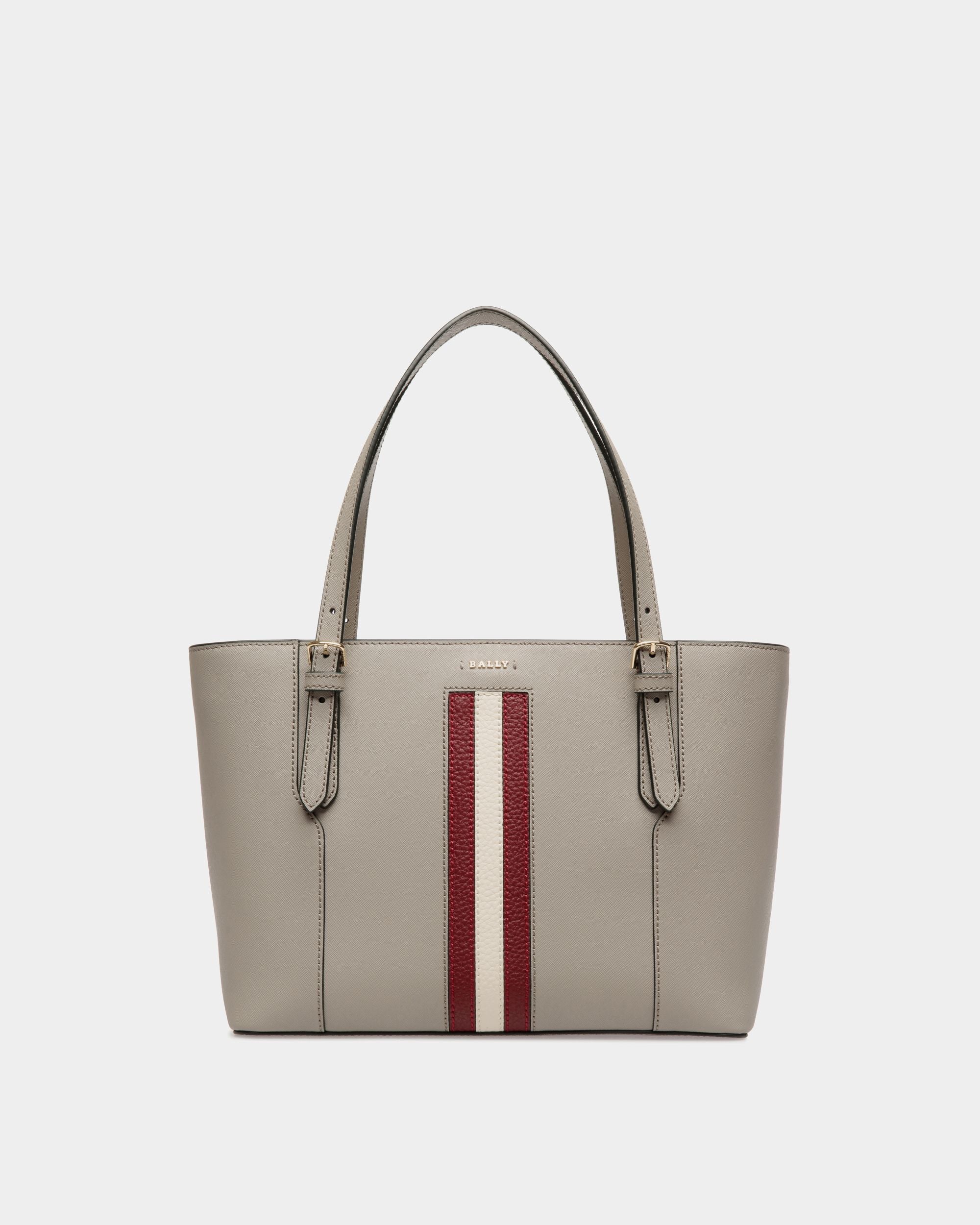 Tote In Grey Bovine Split - Mujer - Bally - 01