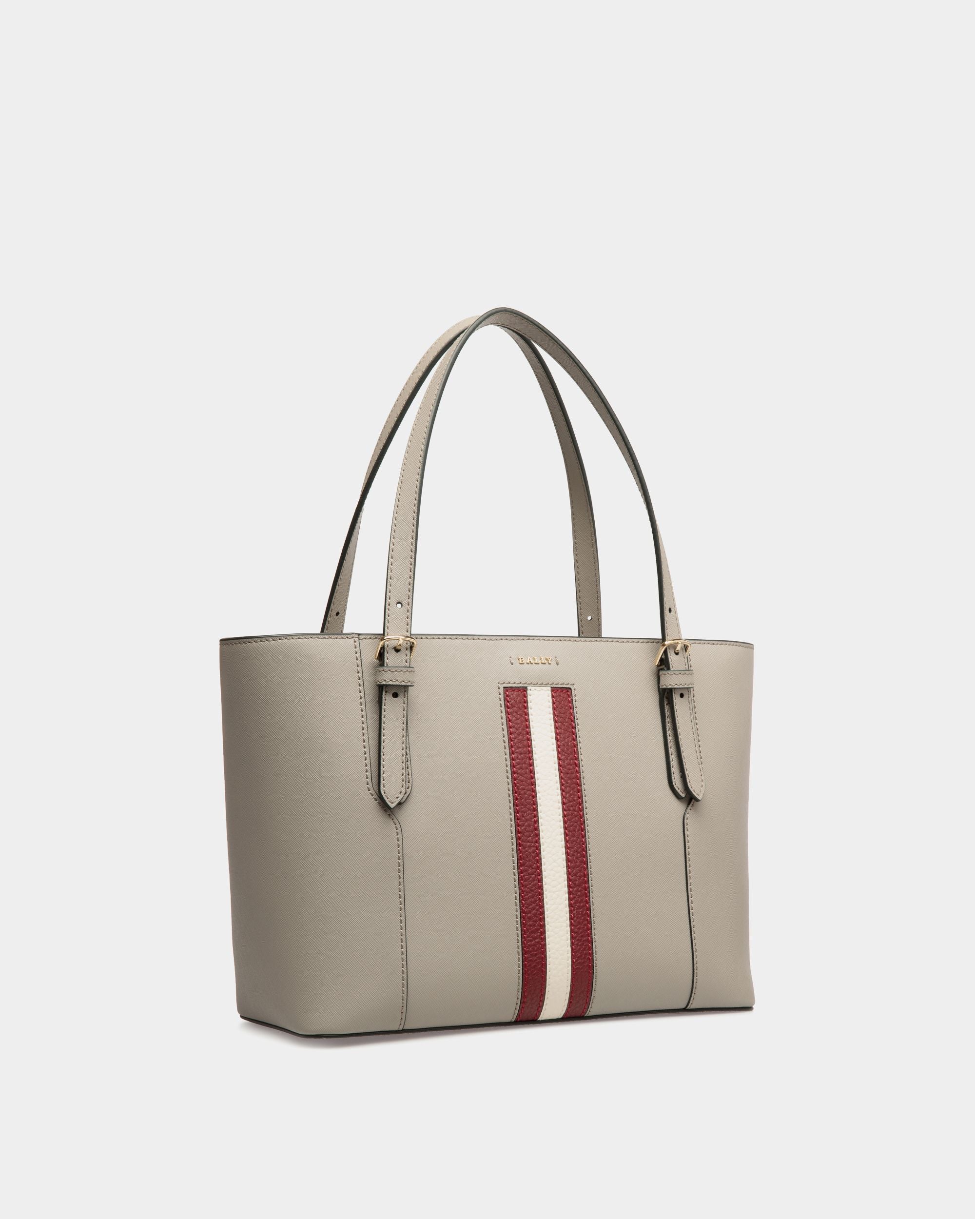 Tote In Grey Bovine Split - Mujer - Bally - 03