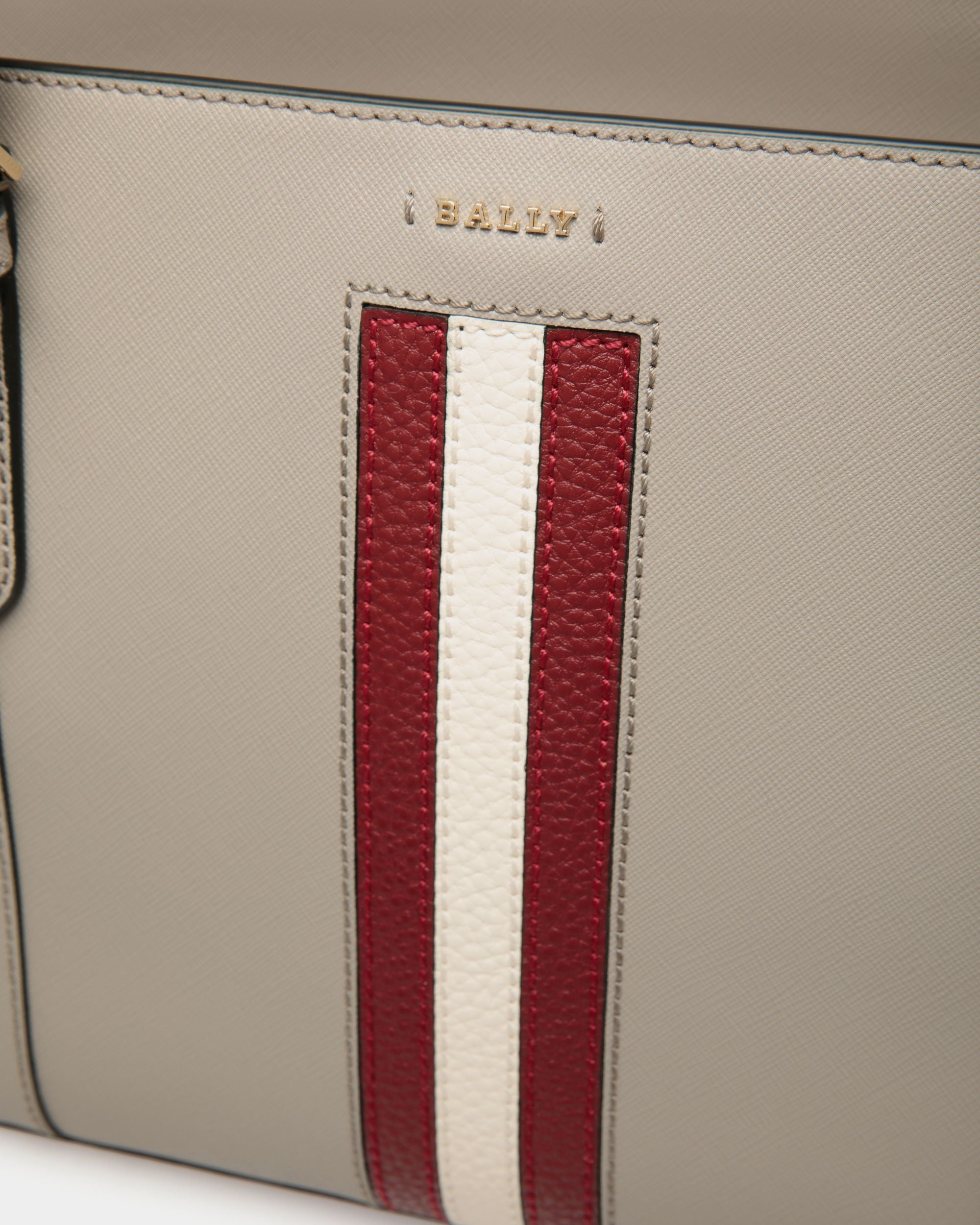 Tote In Grey Bovine Split - Mujer - Bally - 05