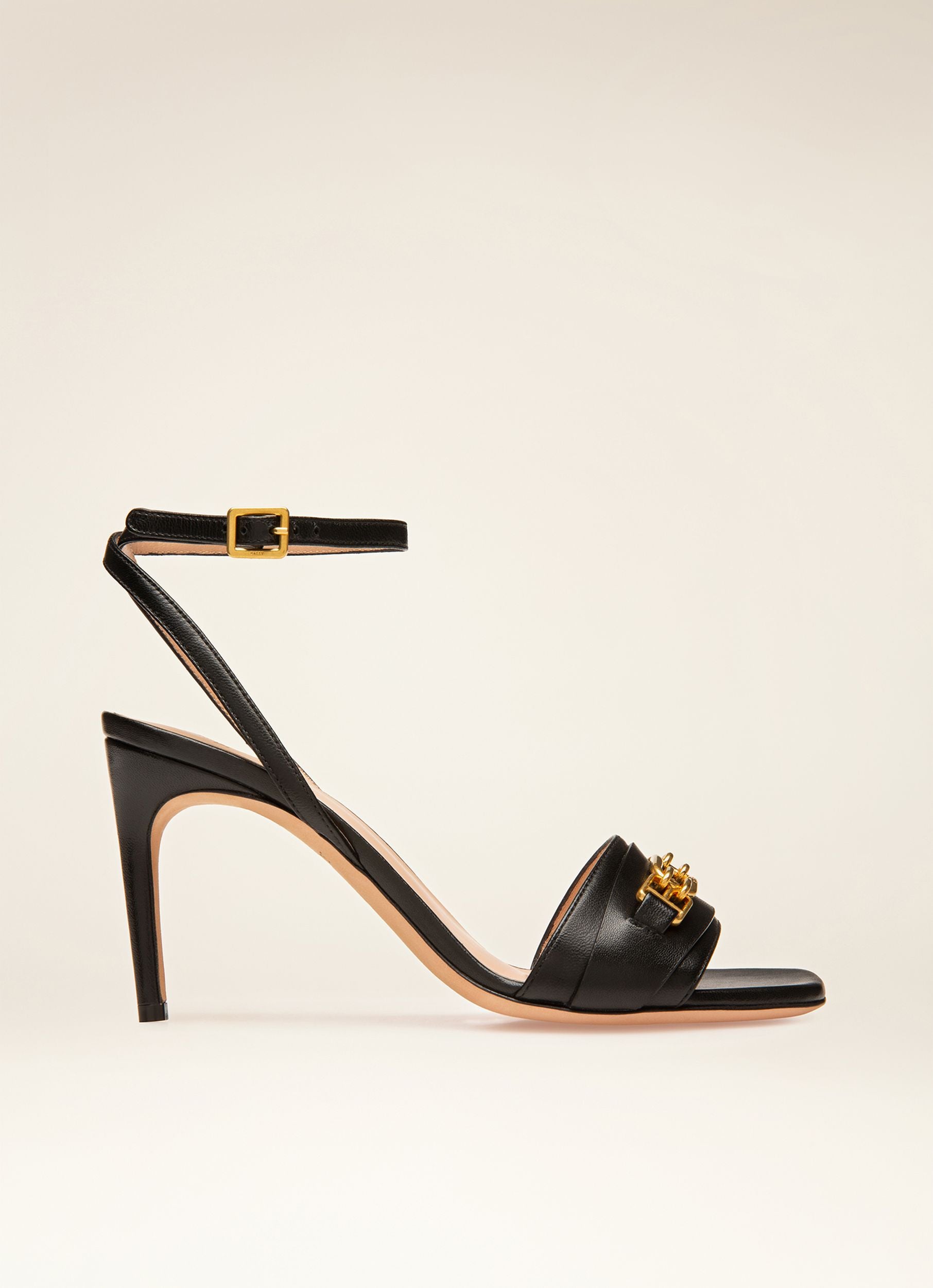 Dorey Leather Sandals In Black - Women's - Bally - 01