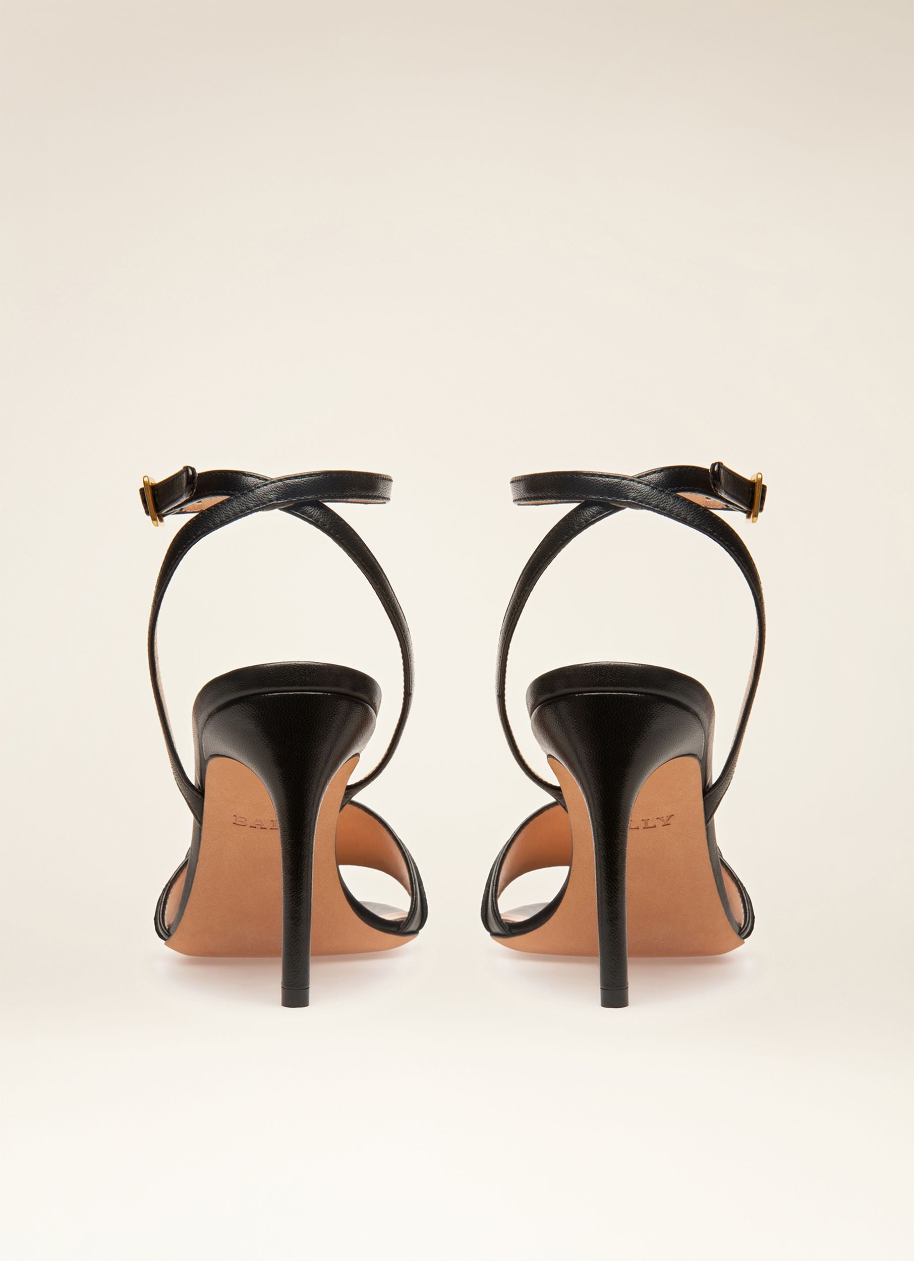 Dorey Leather Sandals In Black - Women's - Bally - 03