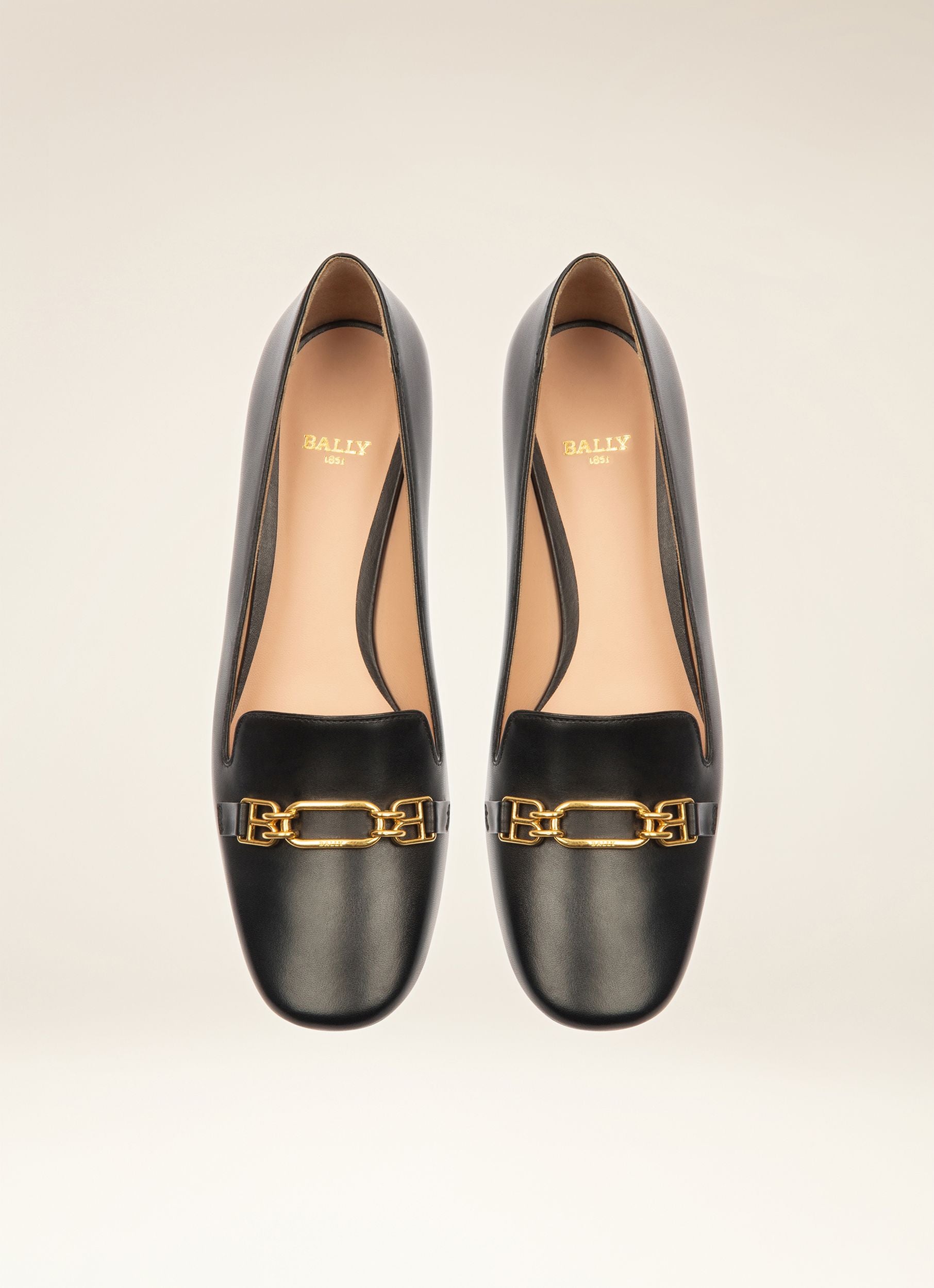 Dielle Zapatos De Salón En Piel De Color Negro - Mujer - Bally - 04