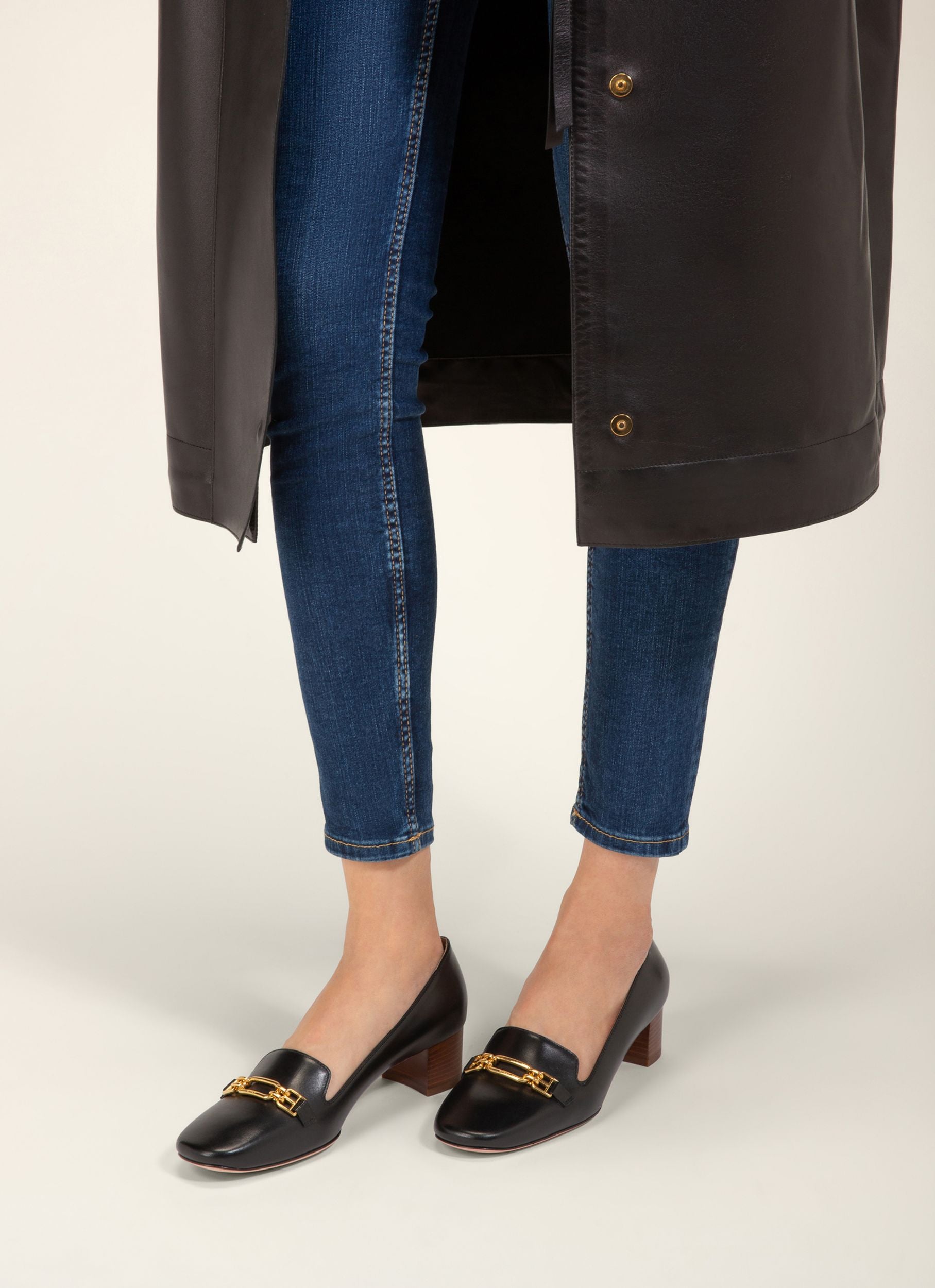Dielle Zapatos De Salón En Piel De Color Negro - Mujer - Bally - 06
