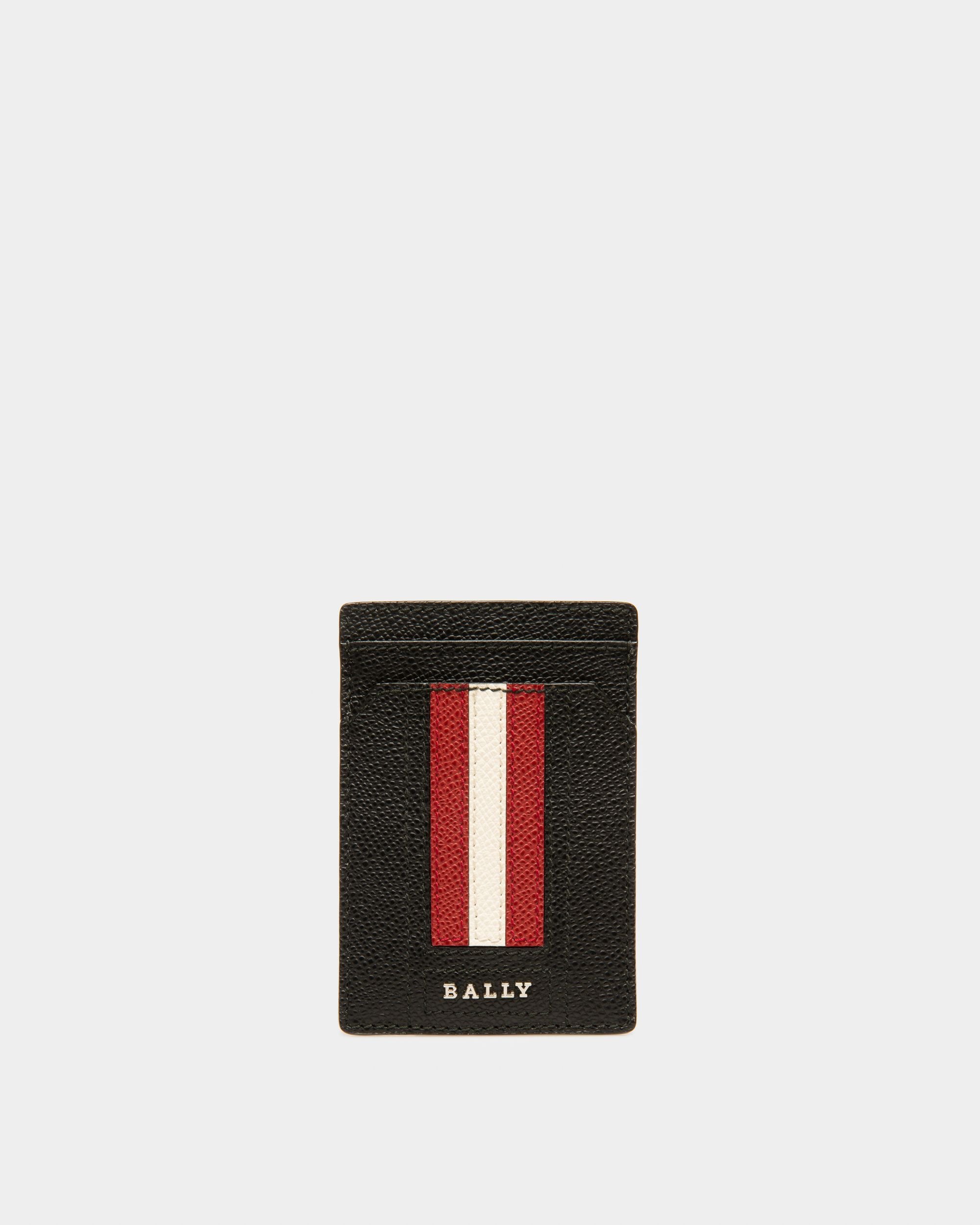 Taedy Tarjetero En Piel De Color Negro - Hombre - Bally - 01