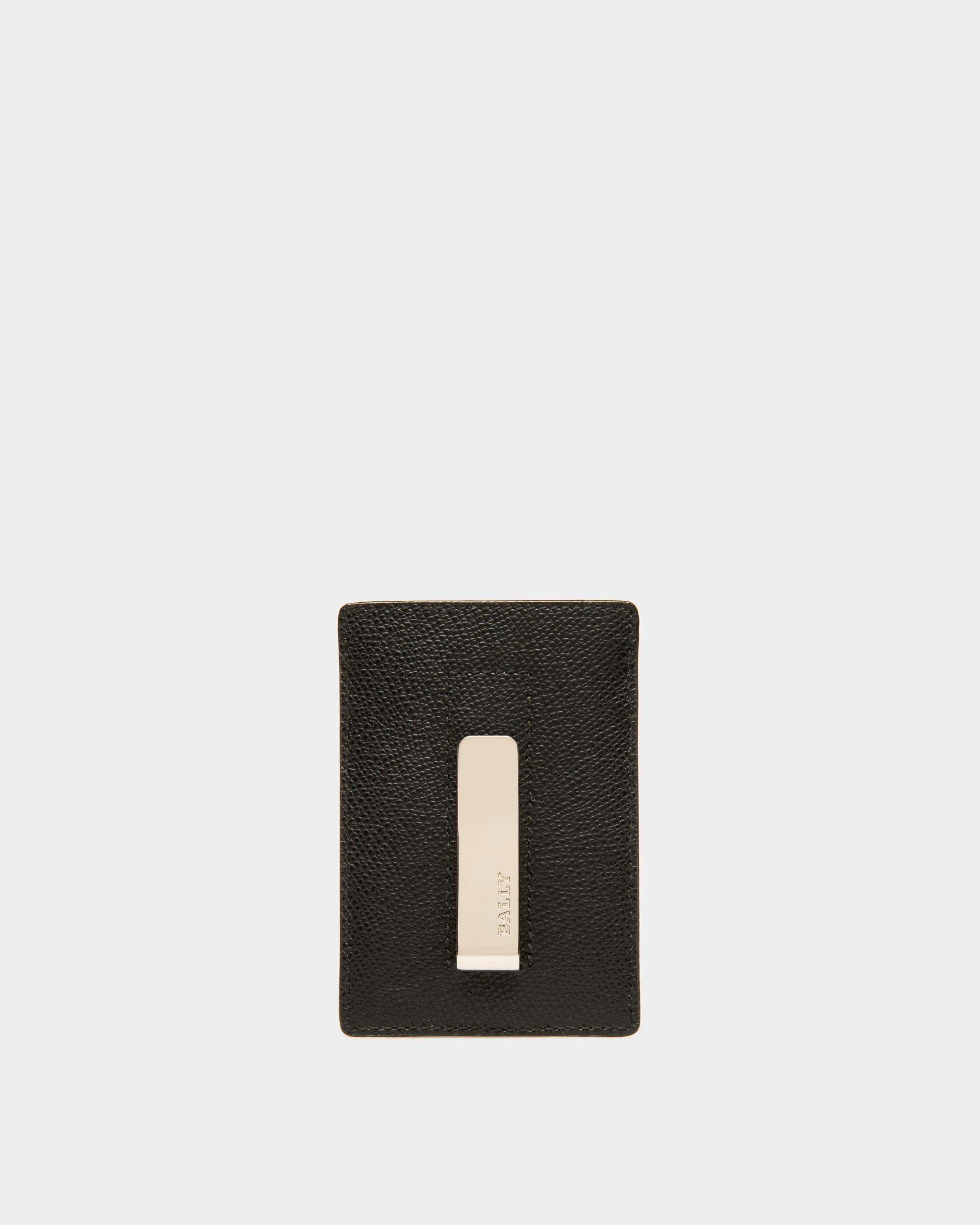 Taedy Tarjetero En Piel De Color Negro - Hombre - Bally - 02