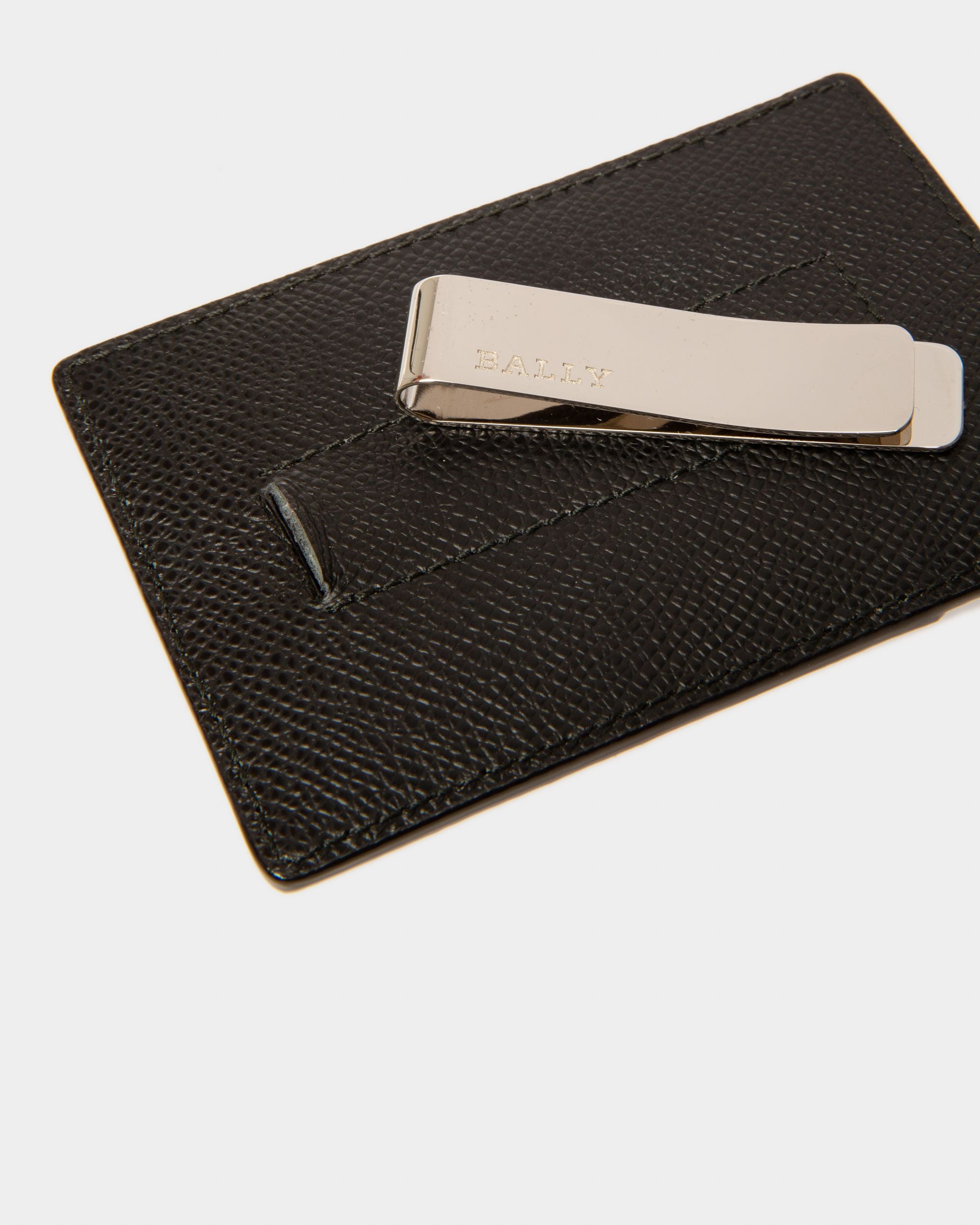 Taedy Tarjetero En Piel De Color Negro - Hombre - Bally - 04