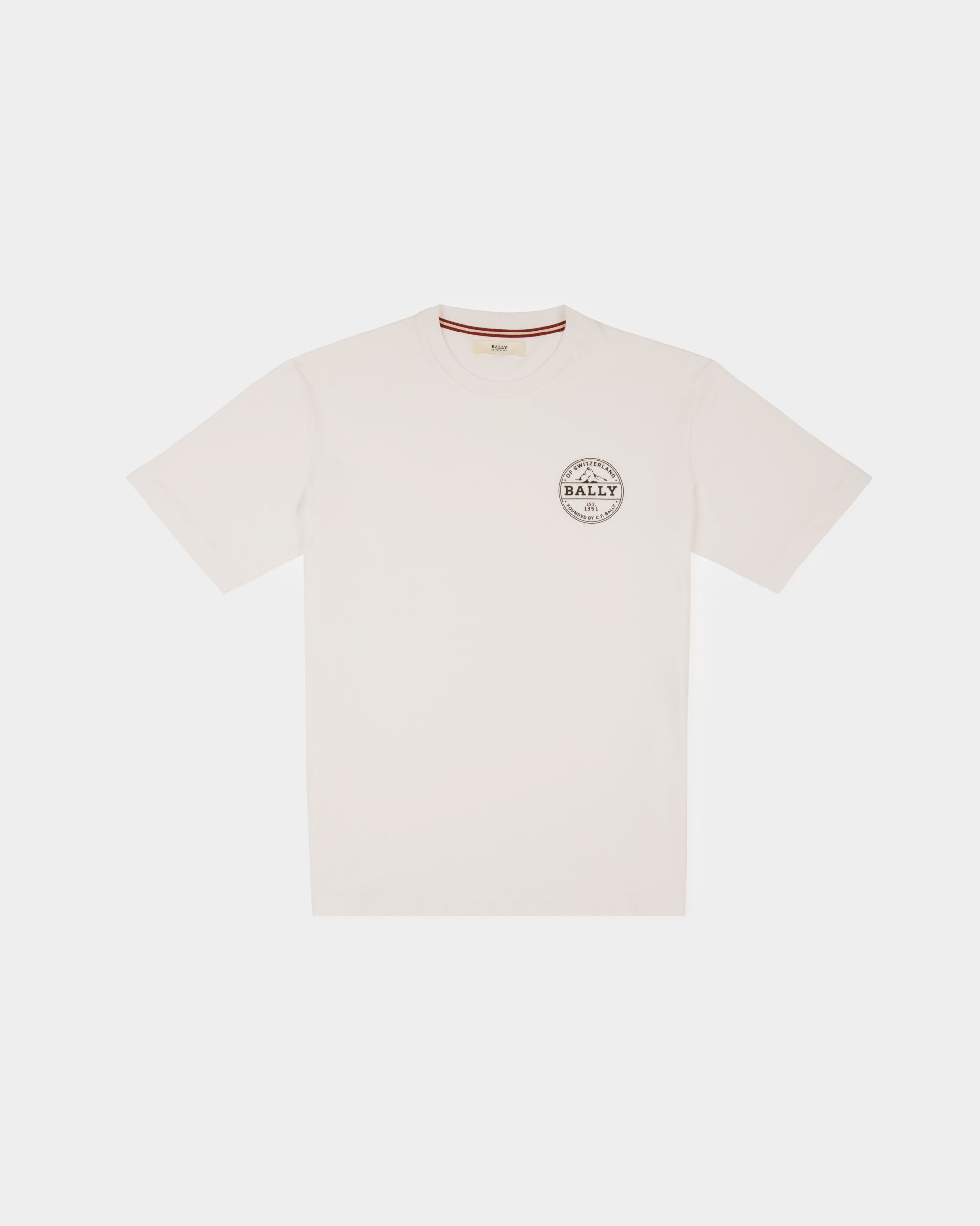 Camiseta Con El Sello De Bally - Hombre - Bally - 02
