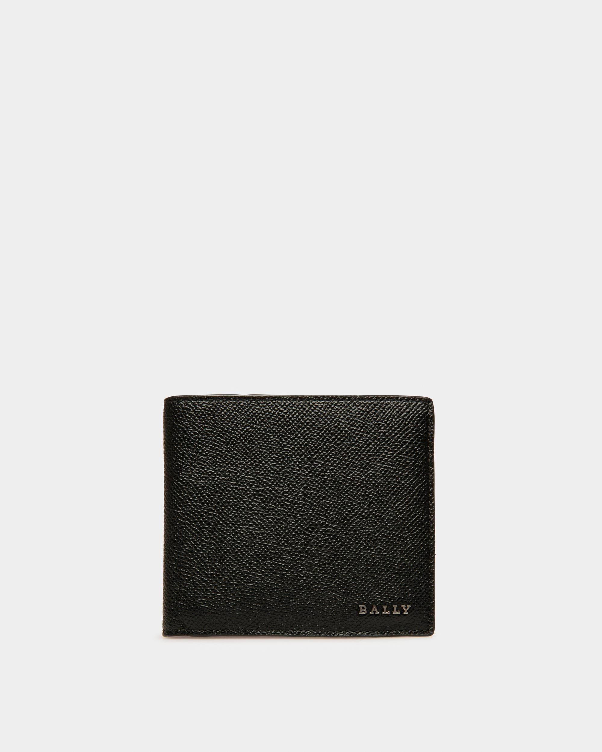 Bollen Leather Wallet In Black - Men's - Bally - 01
