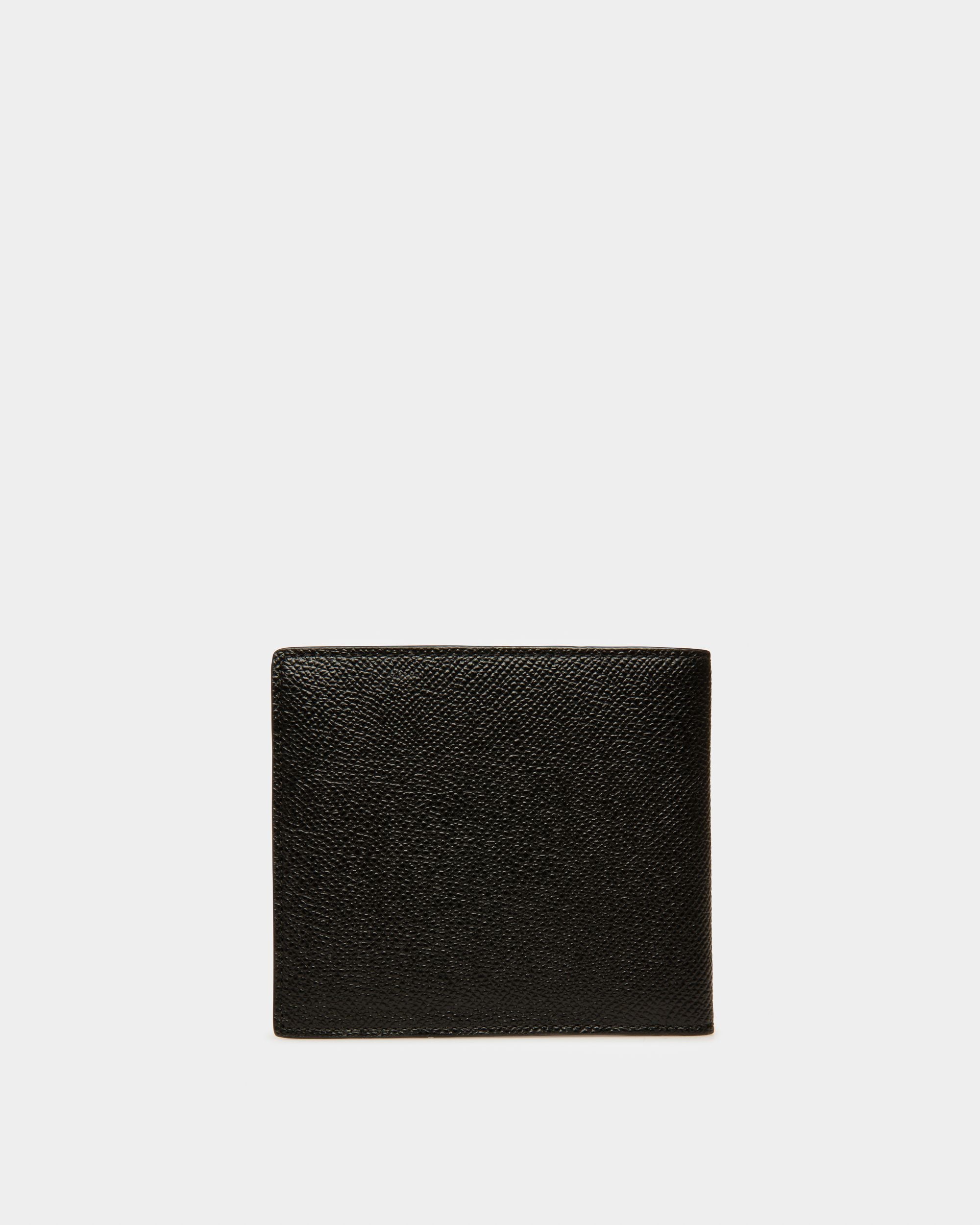 Bollen Leather Wallet In Black - Men's - Bally - 02