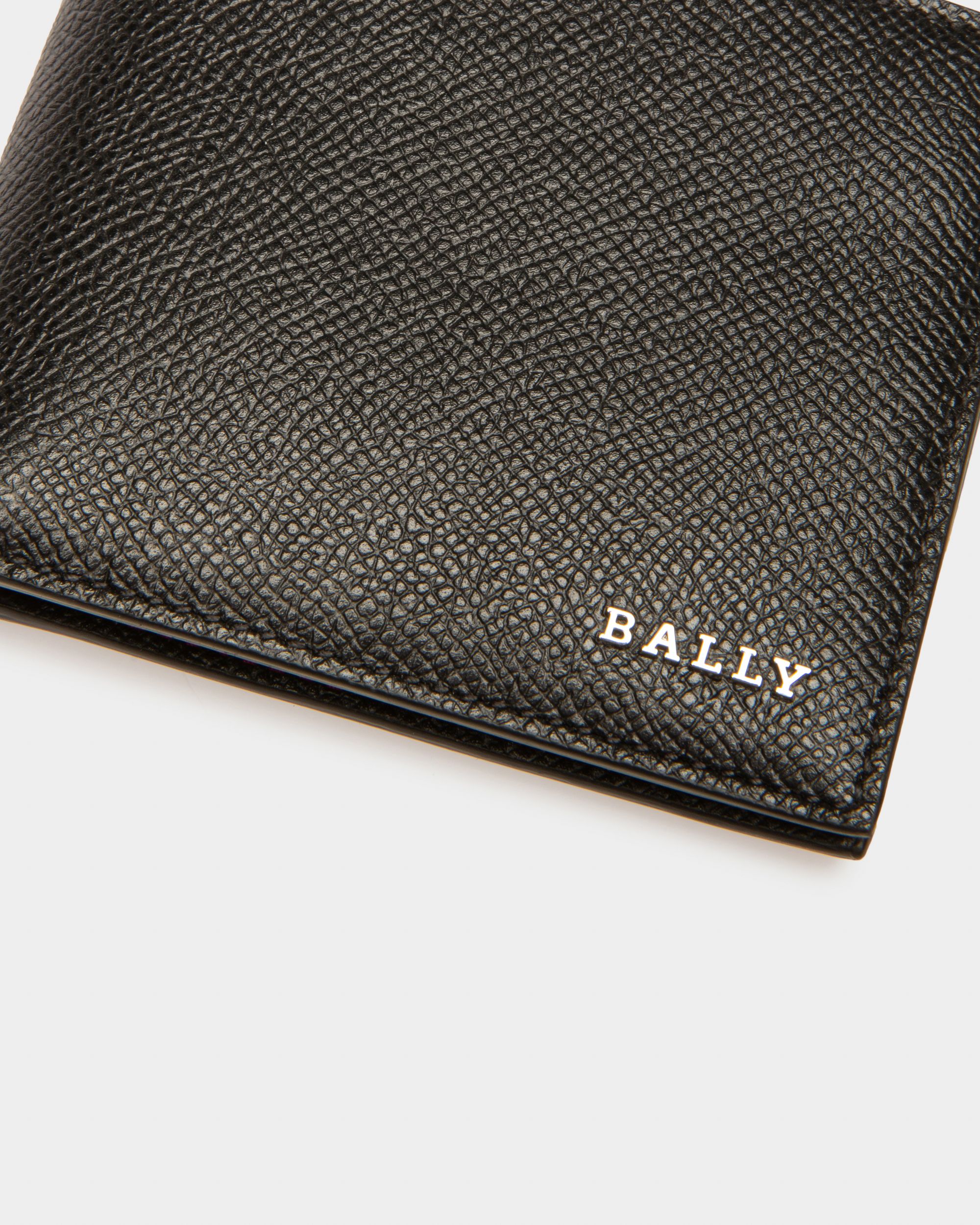 Bollen Cartera De Piel De Color Negro - Hombre - Bally - 04