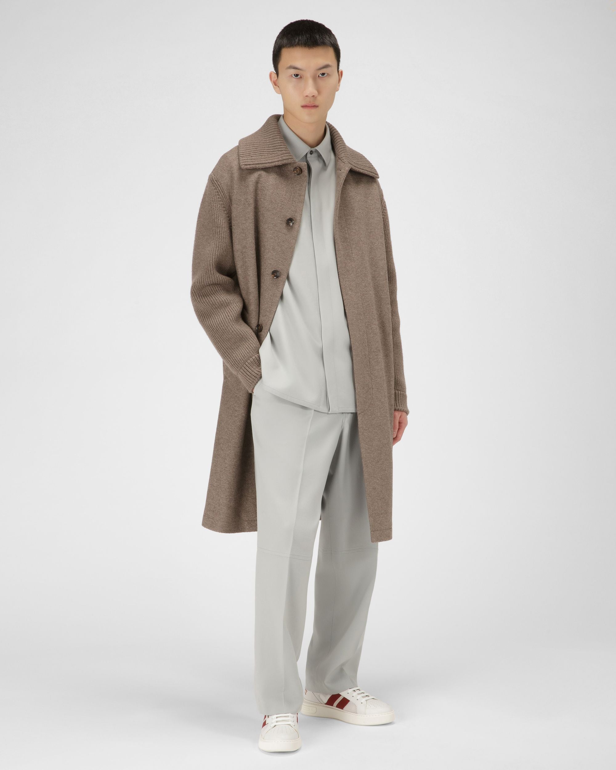 Melys Leather Sneakers In White - Men's - Bally - 02