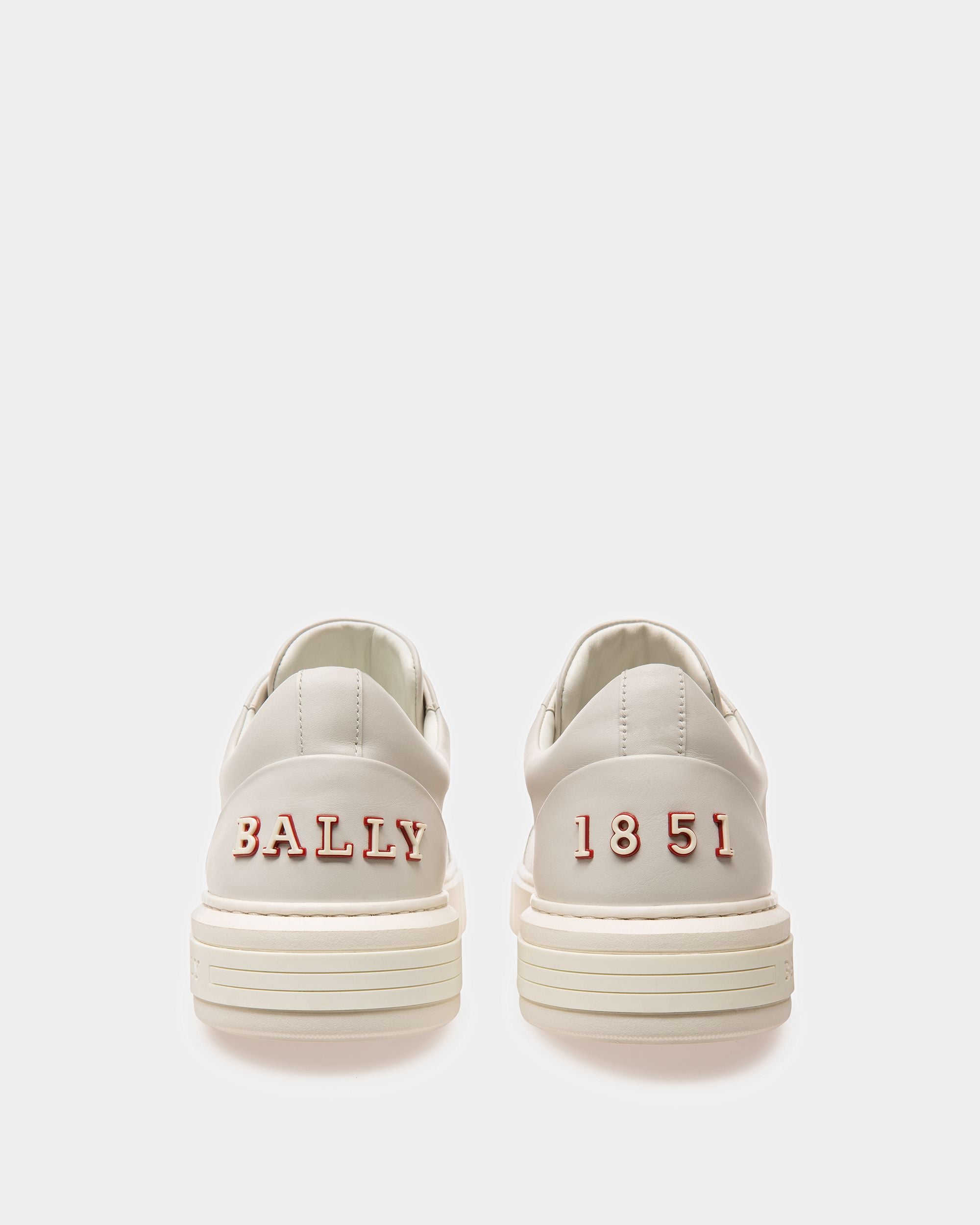 Melys Leather Sneakers In White - Men's - Bally - 03