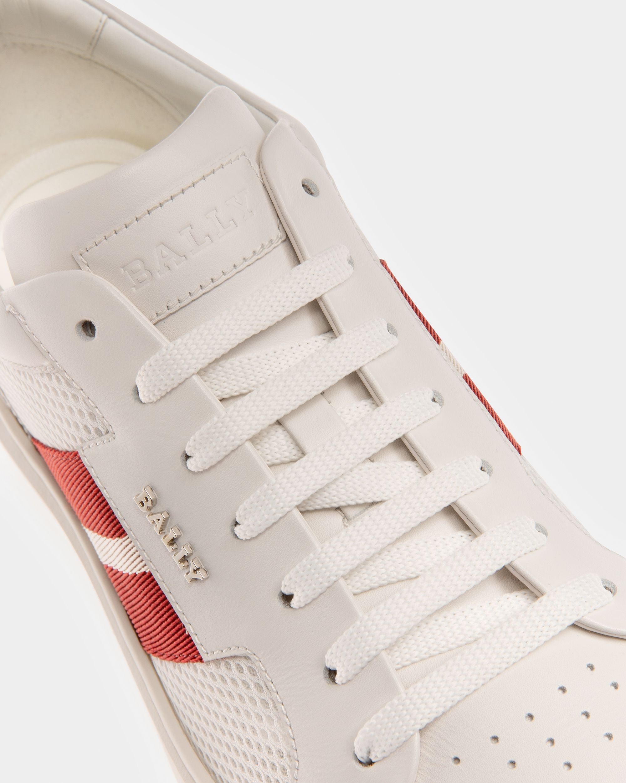 Melys Leather Sneakers In White - Men's - Bally - 05