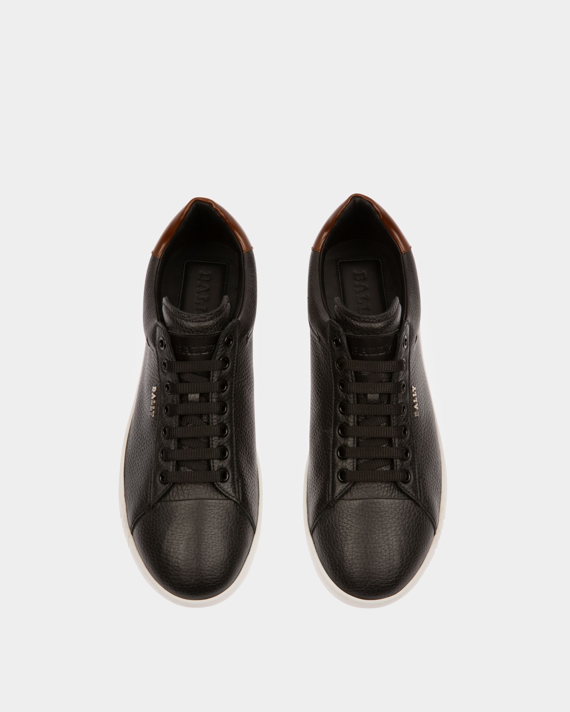 Wildy Leather Sneakers In Black - Men's - Bally - 02