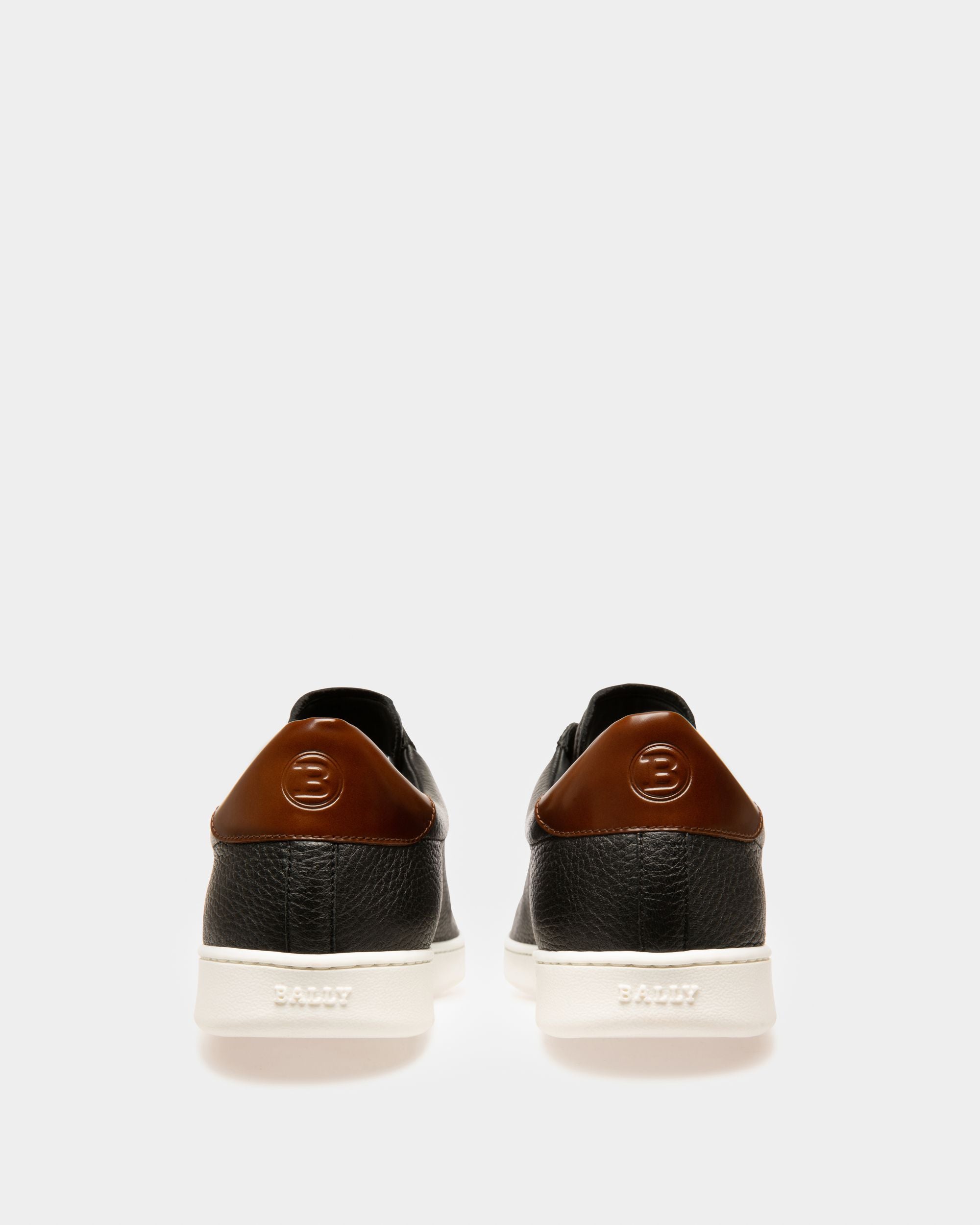 Wildy Leather Sneakers In Black - Men's - Bally - 03