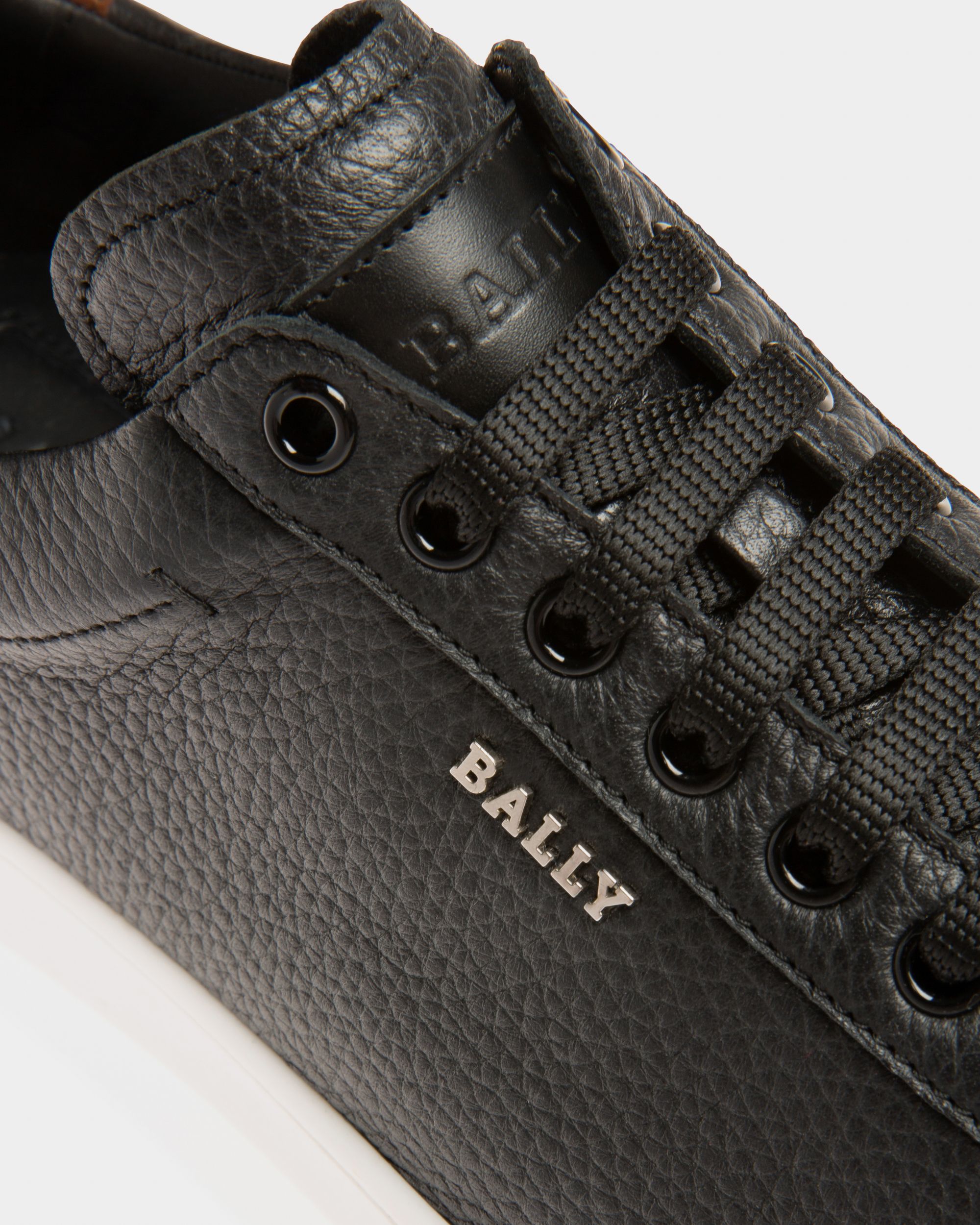 Wildy Leather Sneakers In Black - Men's - Bally - 05