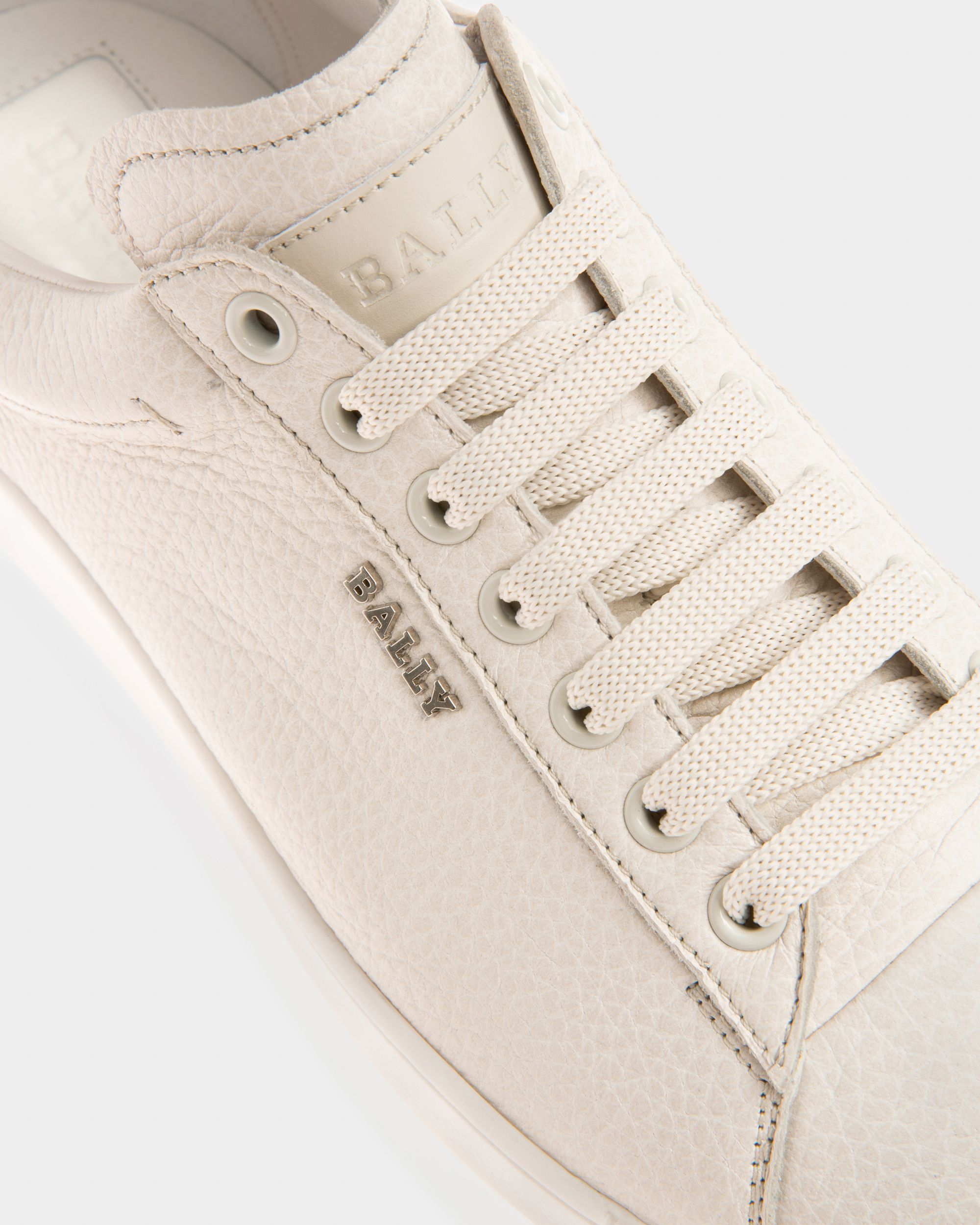 Wildy Leather Sneakers In White - Men's - Bally - 05