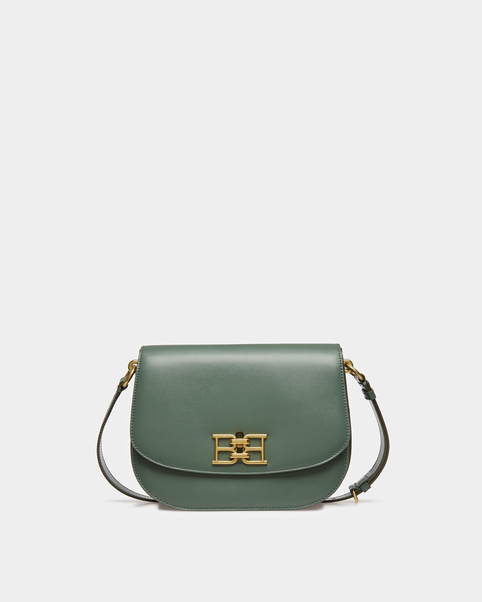 Beckie Bolso Bandolera De Piel En Salvia - Mujer - Bally - 01