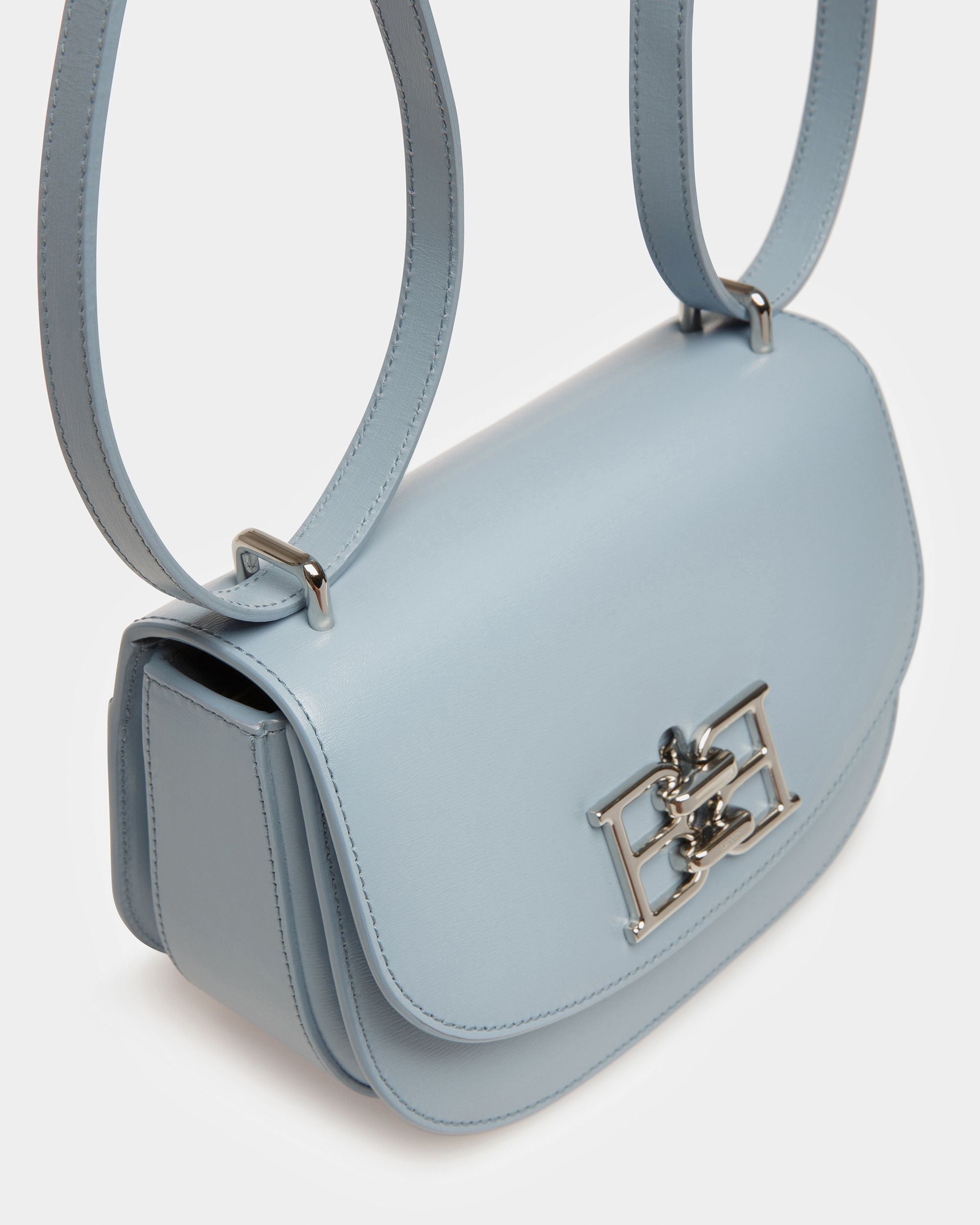 Baily Minibolso De Piel En Azul Claro - Mujer - Bally - 05
