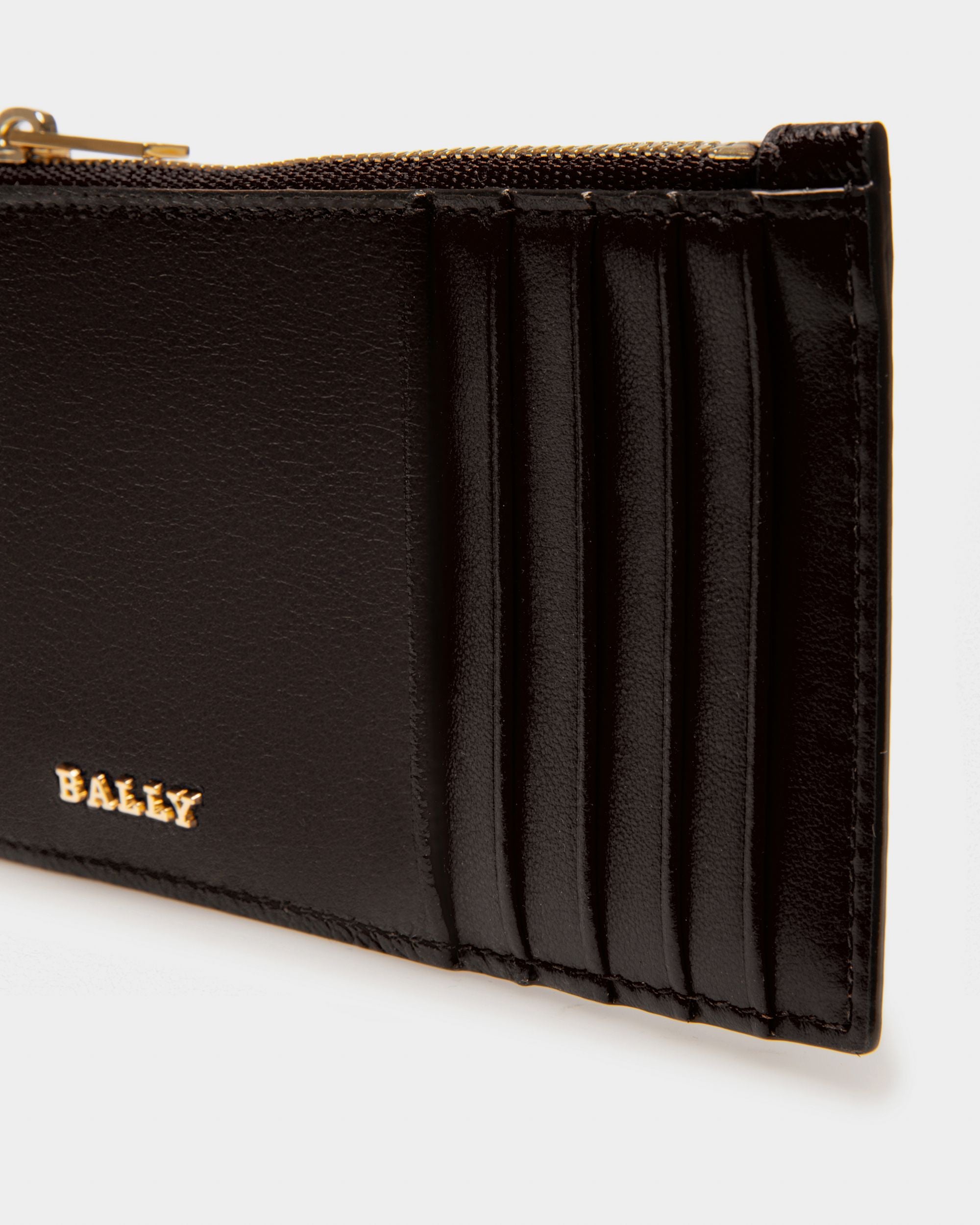 Landy Cartera En Piel De Color Negro - Mujer - Bally - 04
