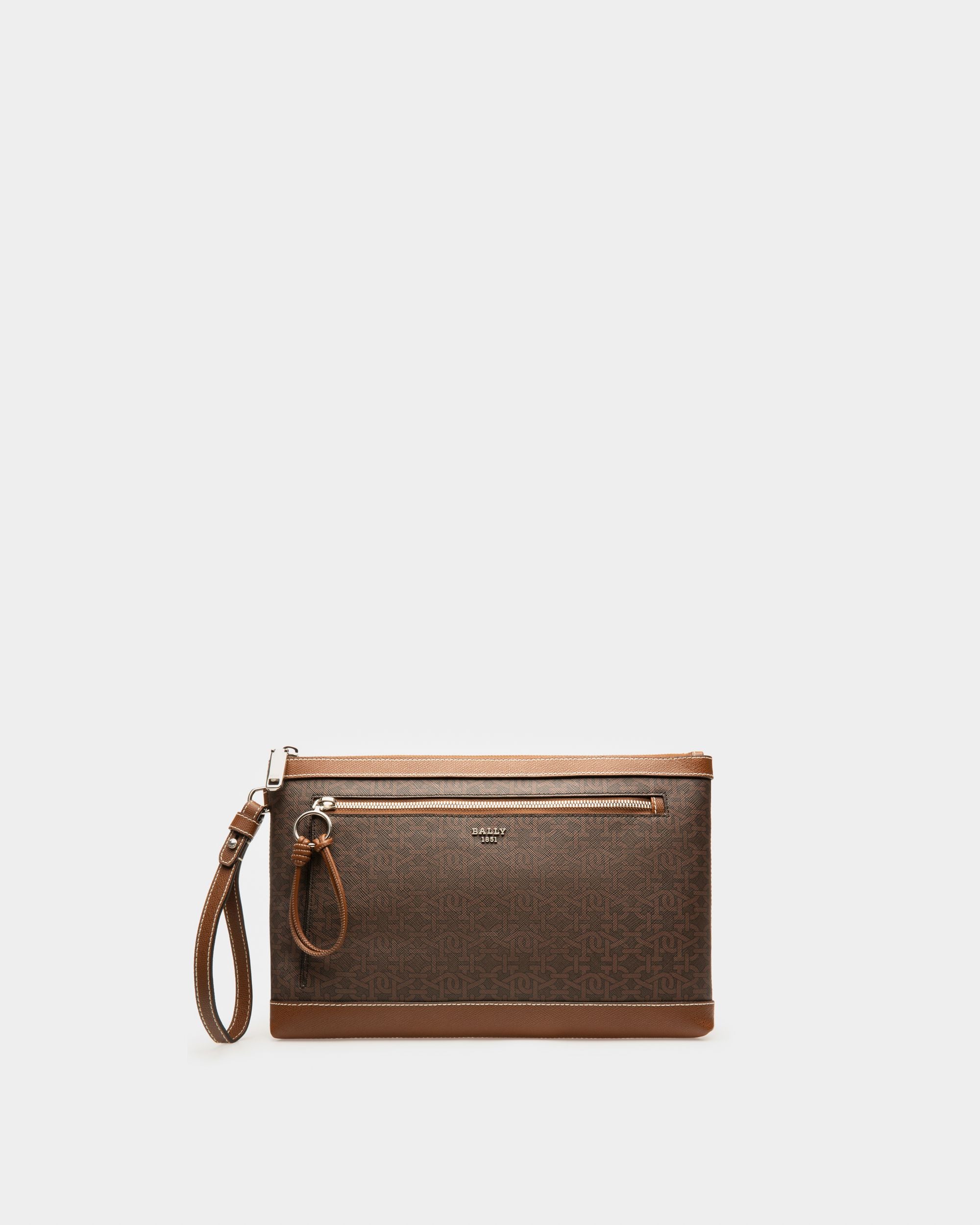 Hanley Bolso De Mano En Tpu De Color Marrón - Hombre - Bally - 01