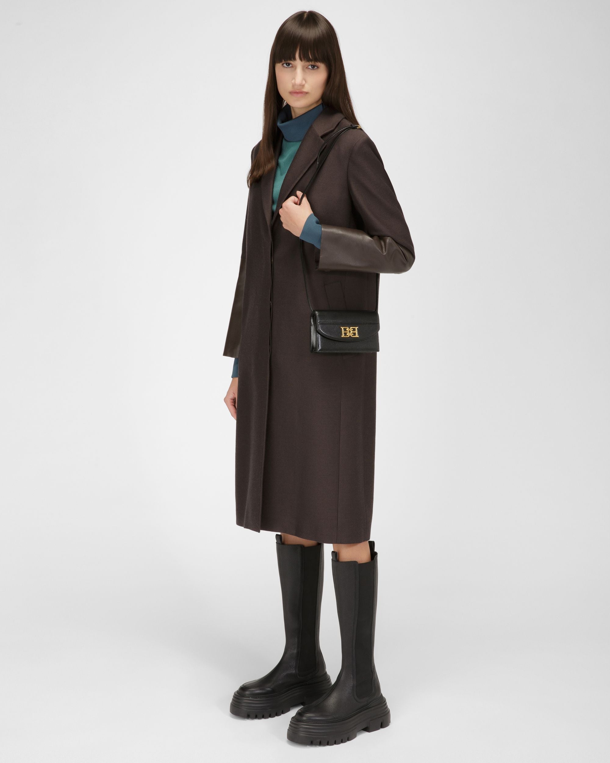 Beylor Cartera Para El Móvil En Piel De Color Negro - Mujer - Bally - 02