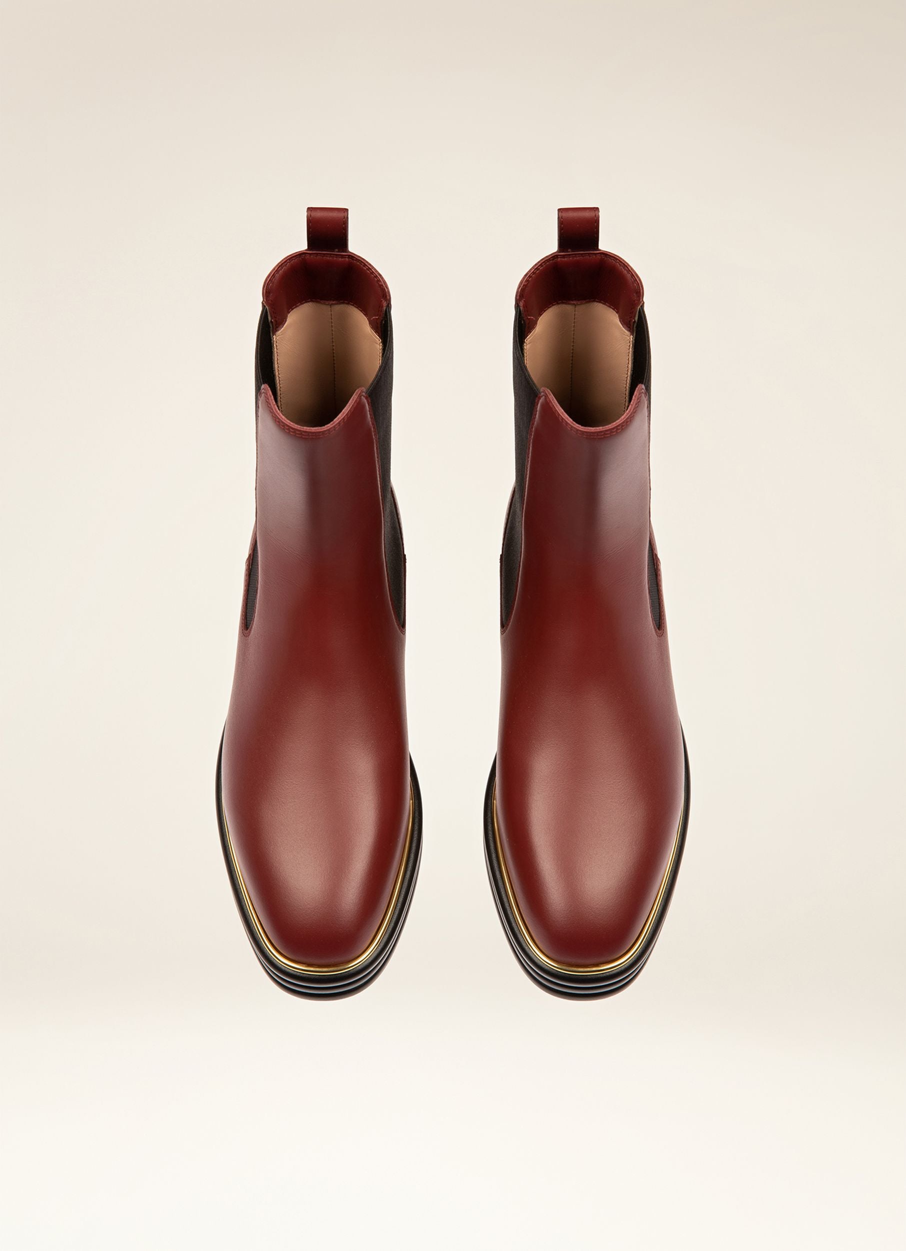 Faelisa Leather Boots In Heritage Red - Women's - Bally - 04