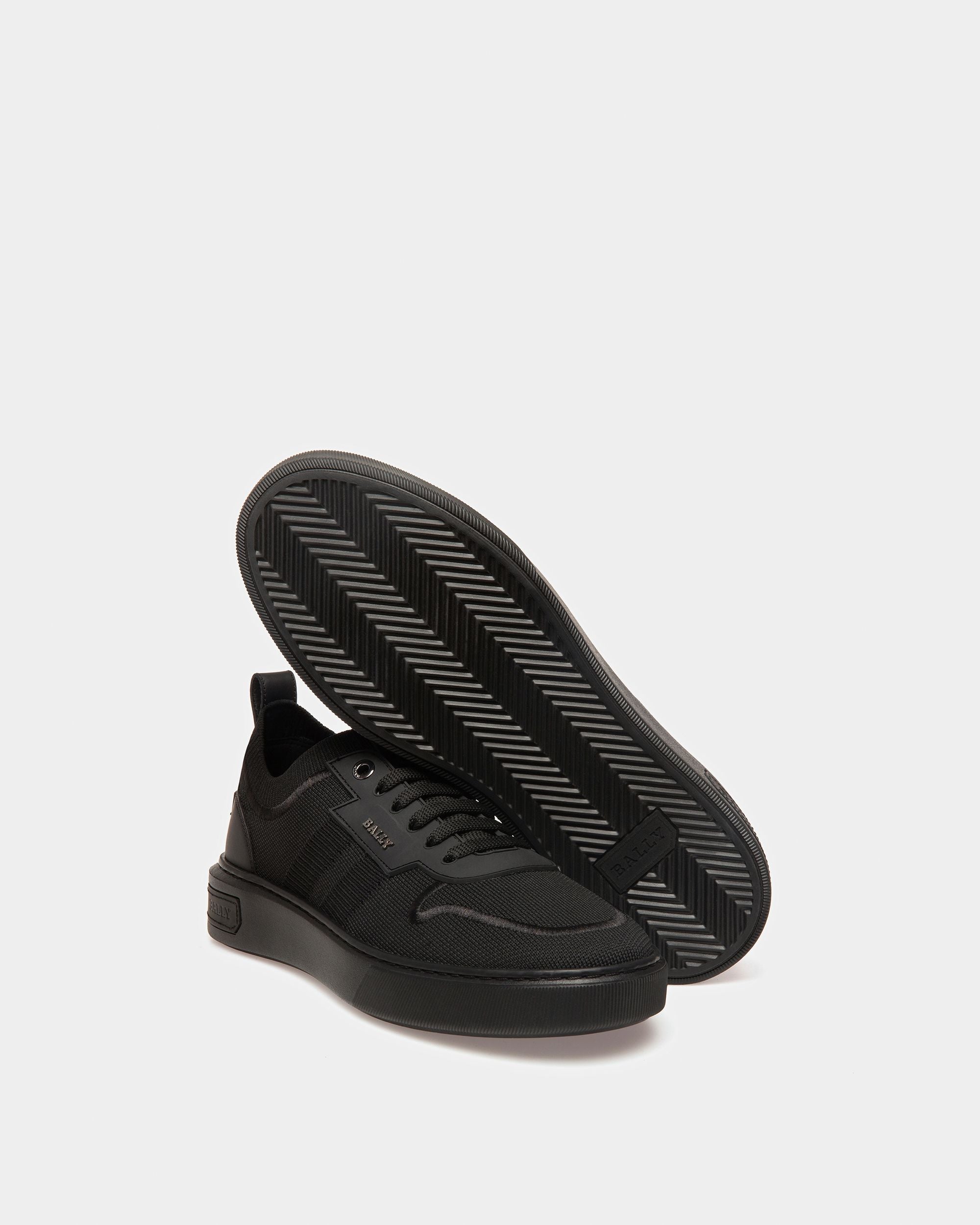 Macky Zapatillas Con Tejido De Punto En Negro - Hombre - Bally - 03