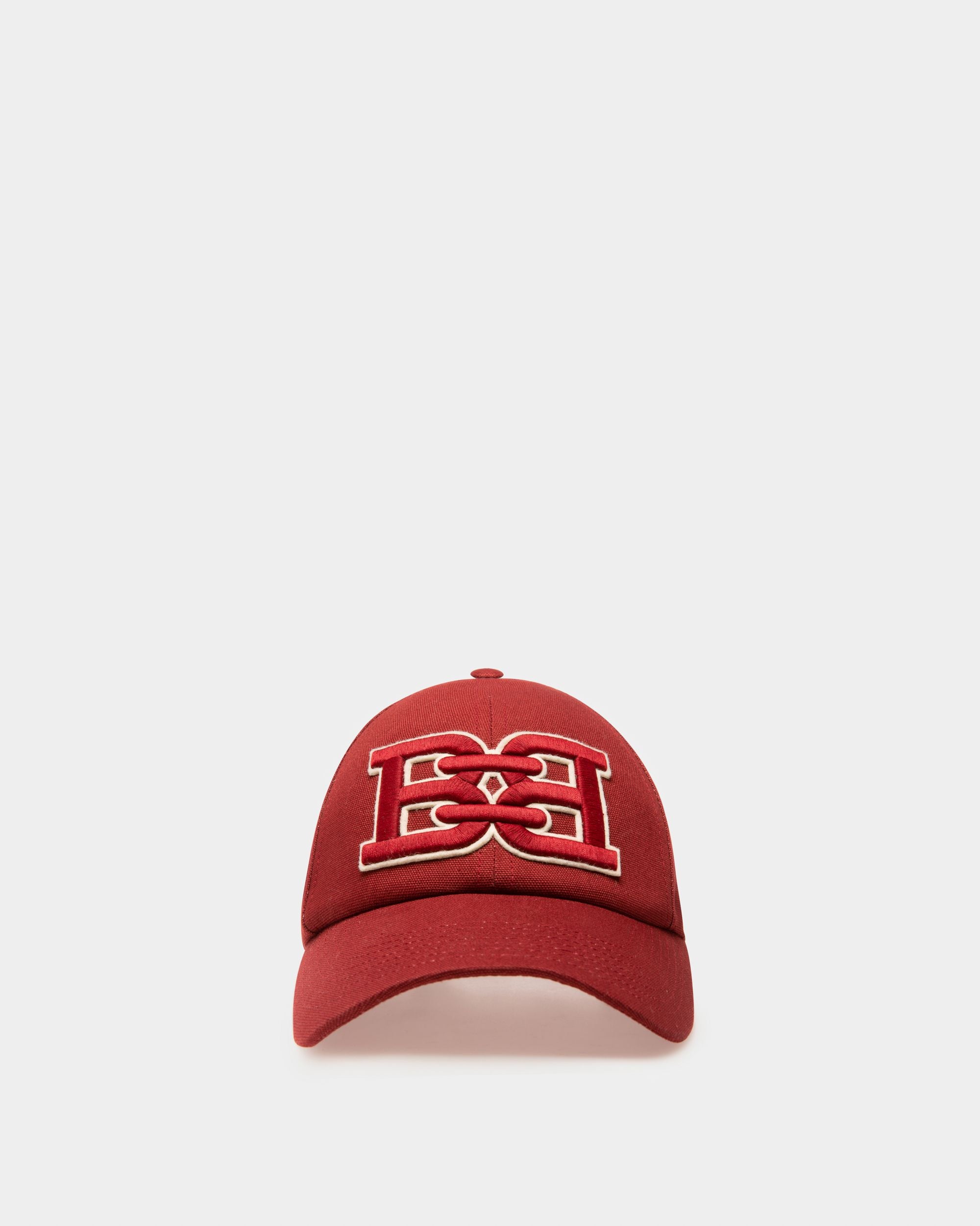 Gorra B-Chain Accesorio De Algodón En Color Rojo Bally Red - Hombre - Bally - 01