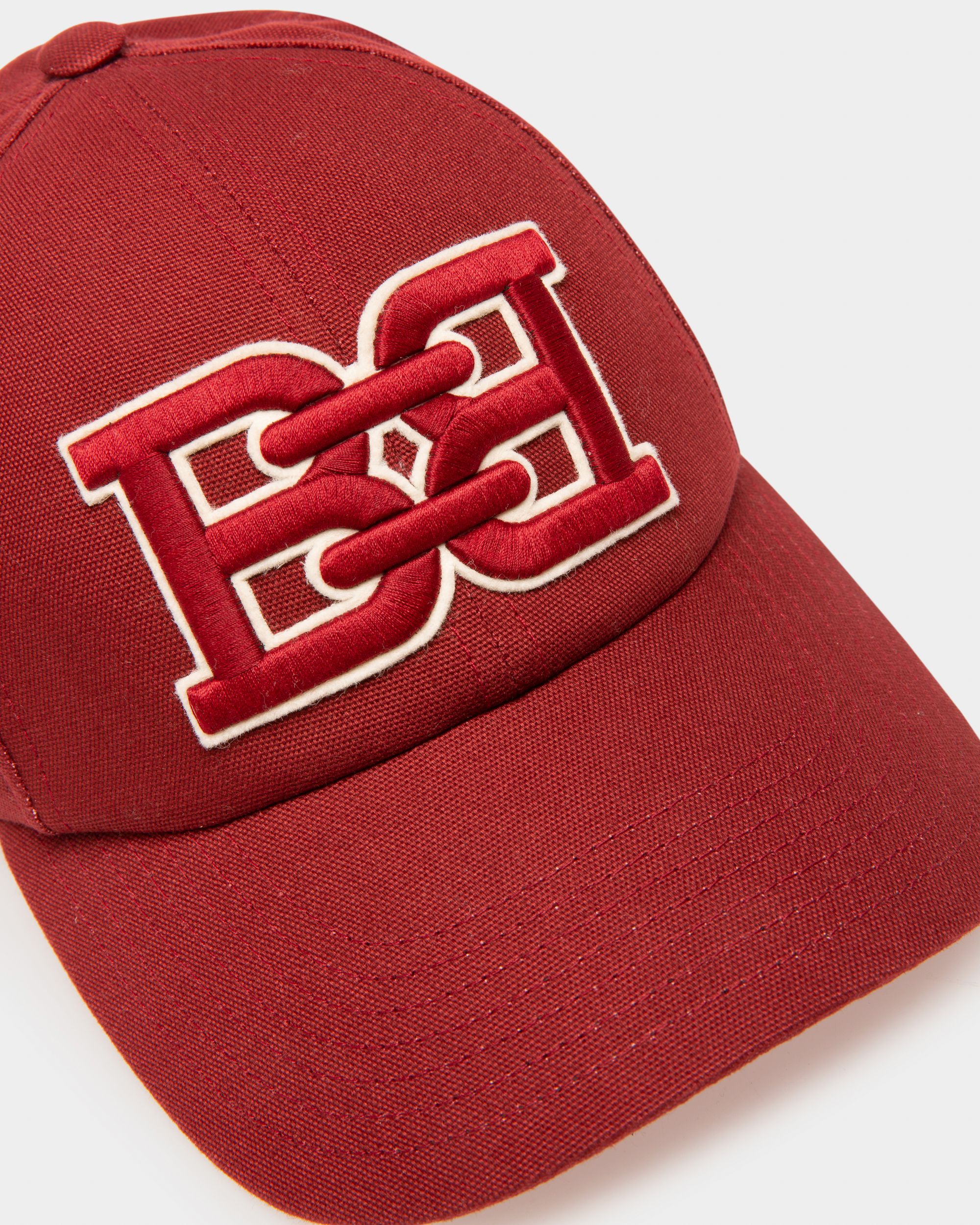 Gorra B-Chain Accesorio De Algodón En Color Rojo Bally Red - Hombre - Bally - 03