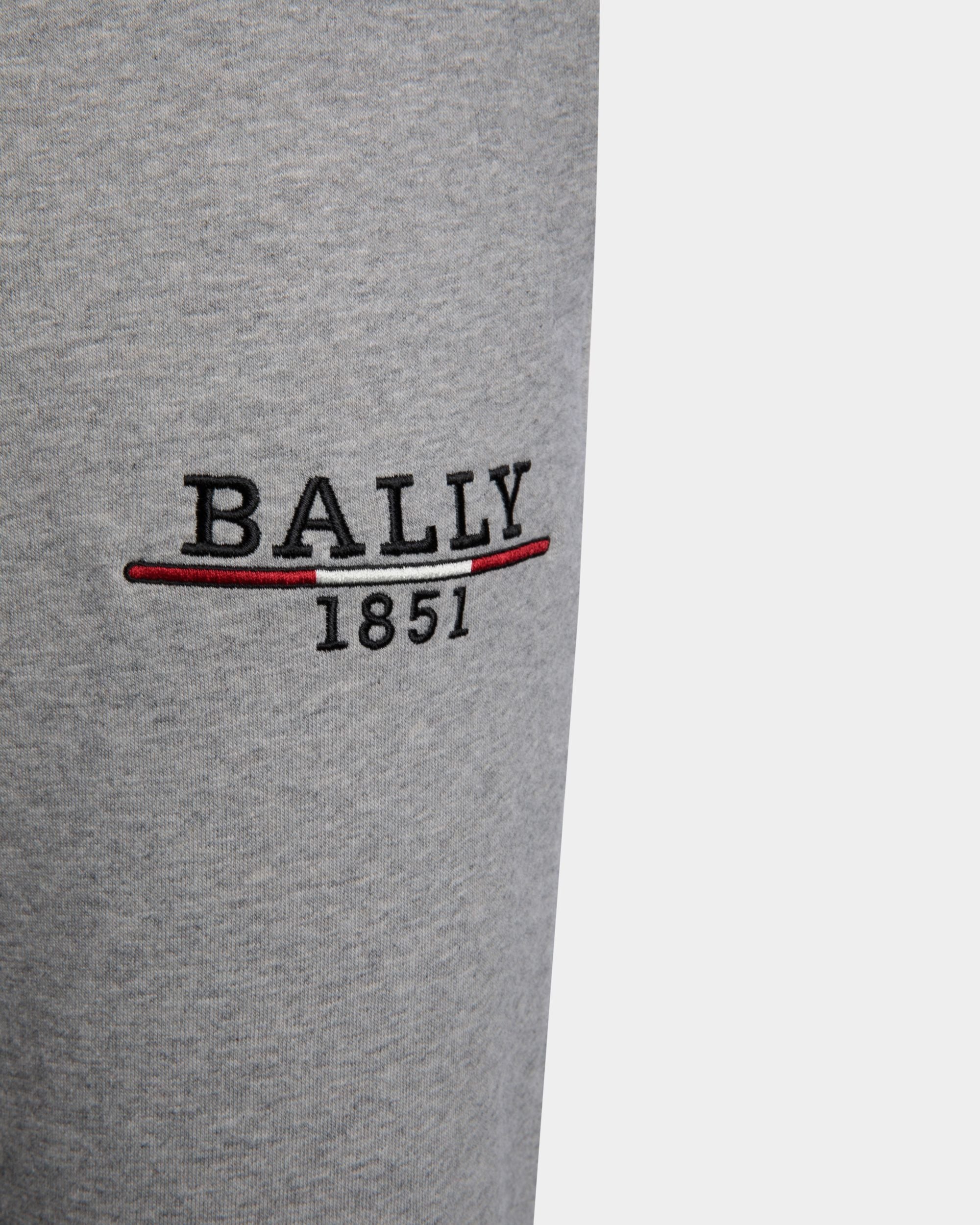 Sweatpants in Grey Knit Cotton - Men's - Bally - 02