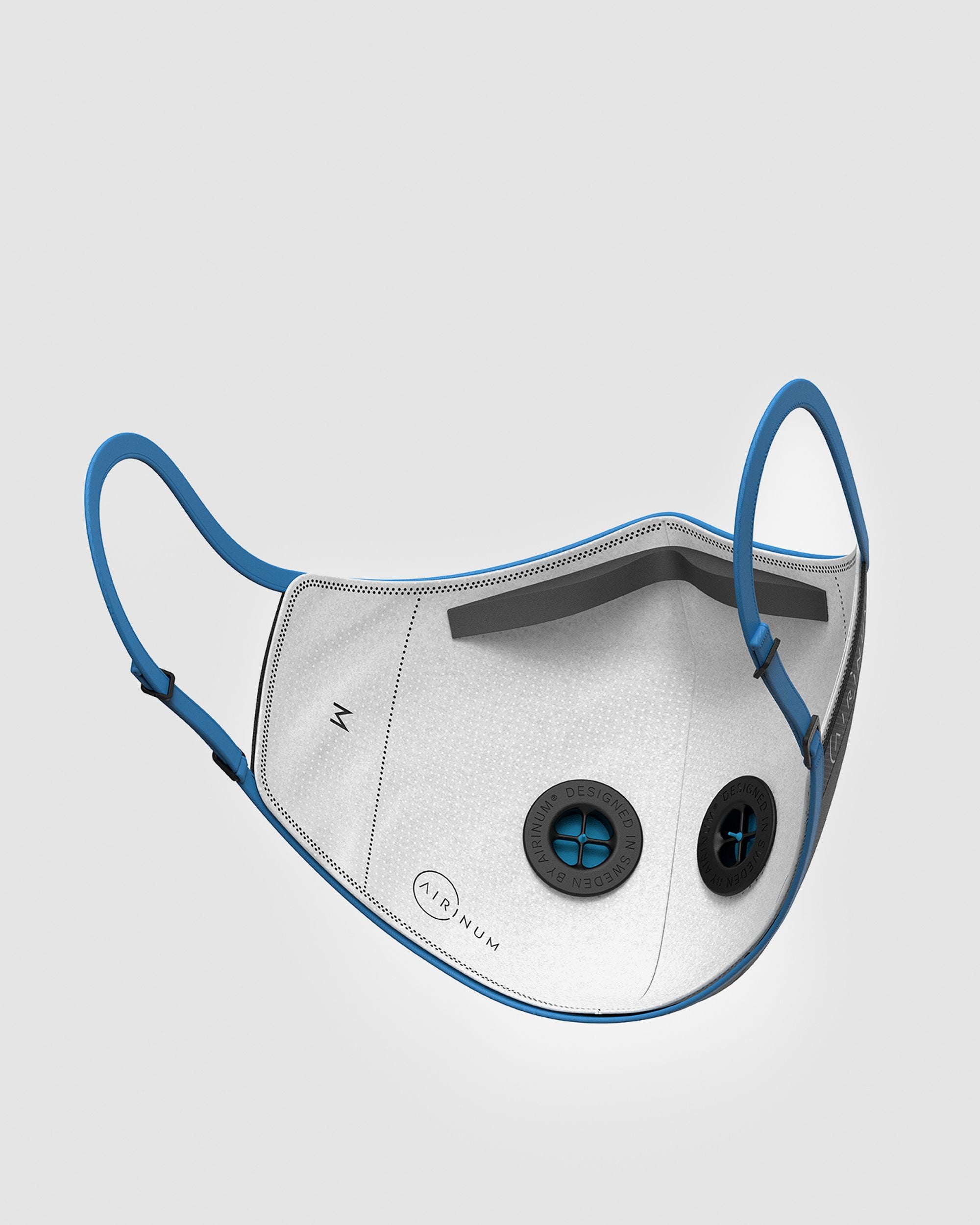Fashion Air Mask In Black & Blue - Men's - Bally - 06