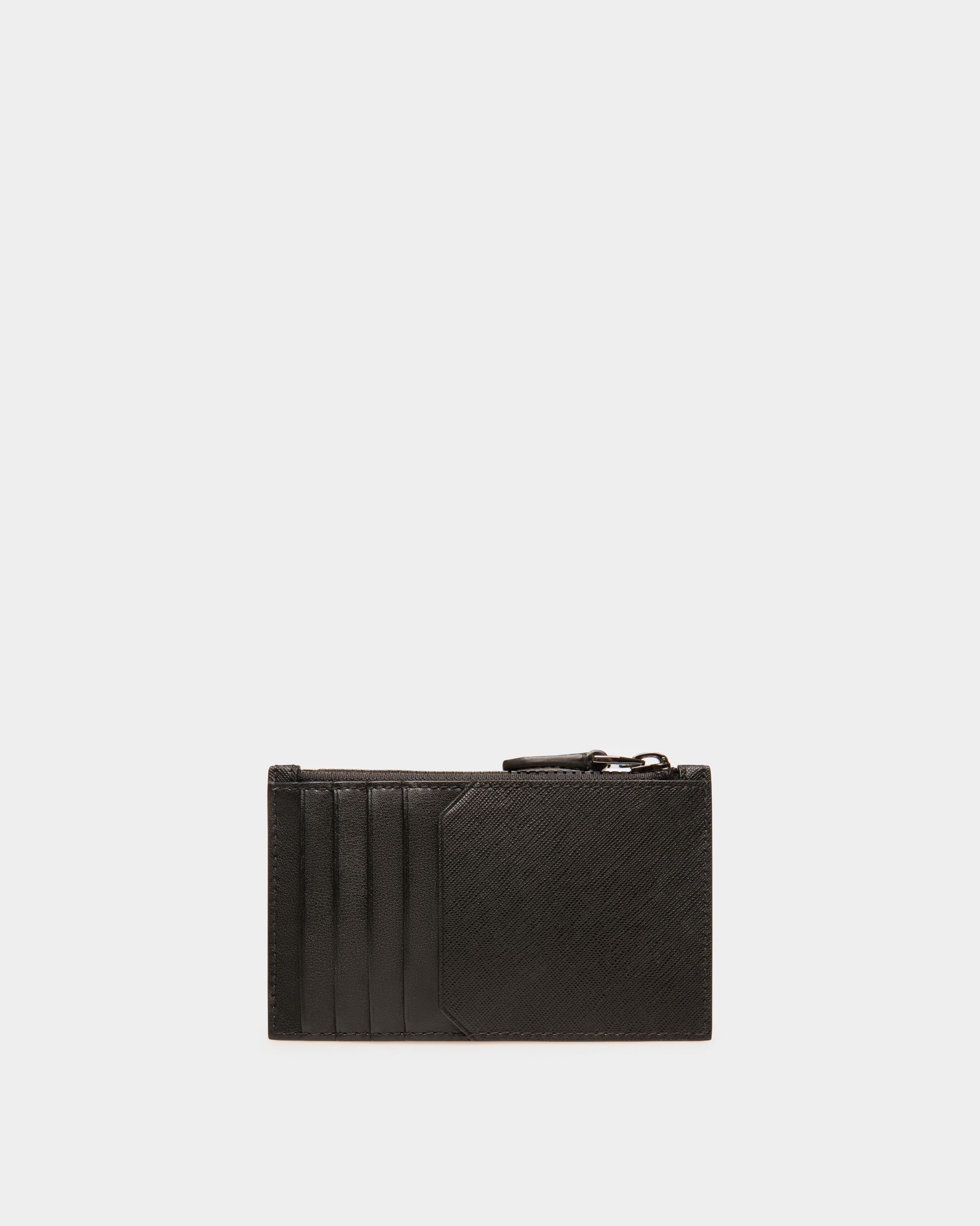 Babe Tarjetero En Piel Reciclada De Color Negro - Hombre - Bally - 02