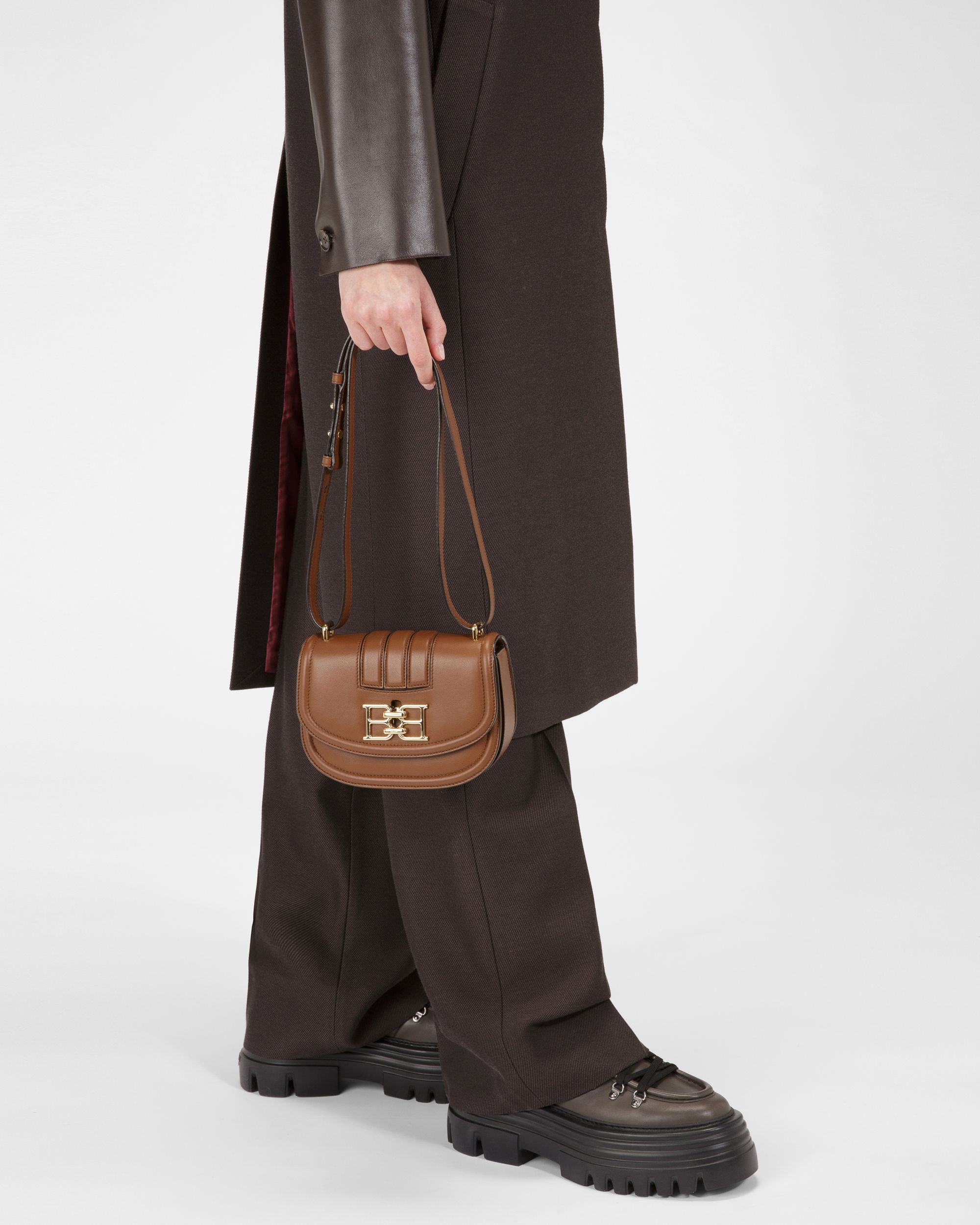 Baily Minibolso De Piel De Color Marrón Claro - Mujer - Bally - 01