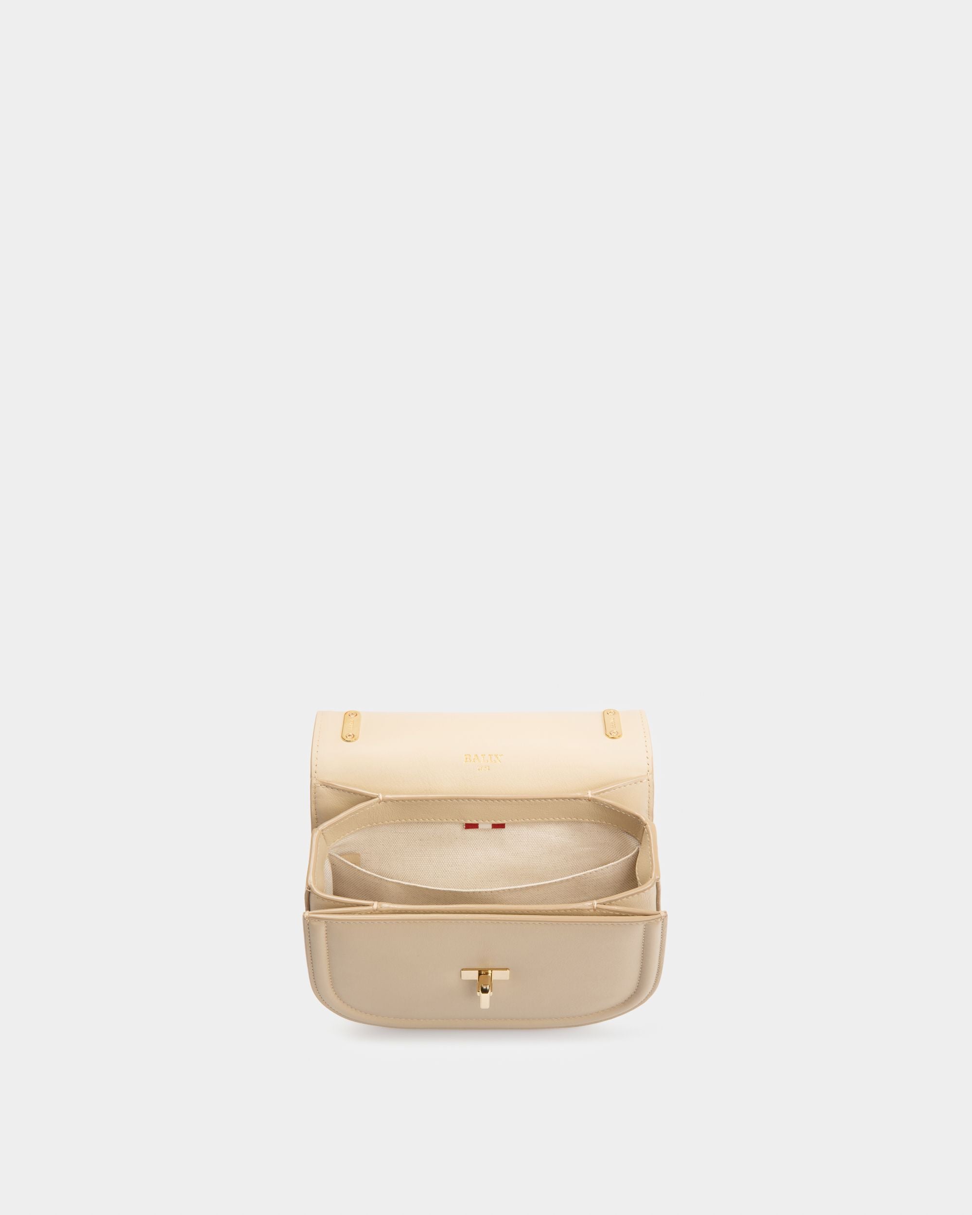 Baily Minibolso En Piel De Color Beige Claro - Mujer - Bally - 04