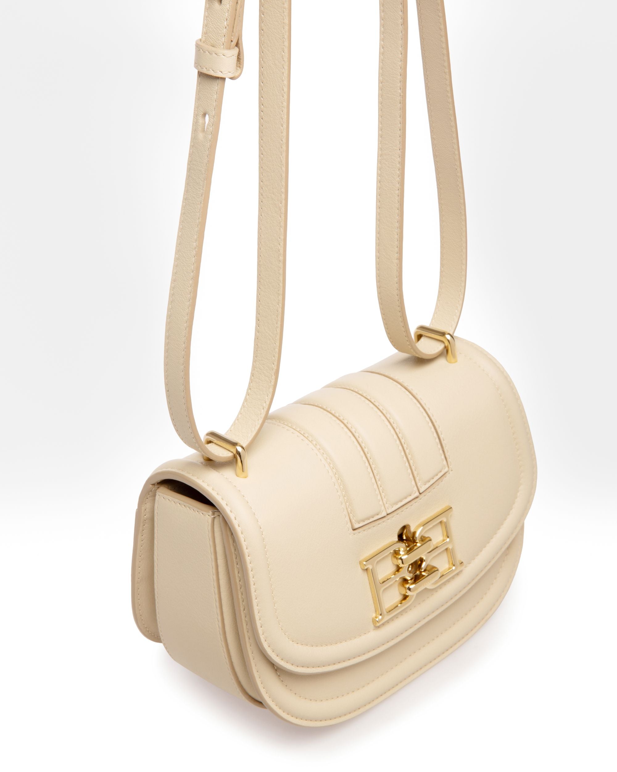 Baily Minibolso En Piel De Color Beige Claro - Mujer - Bally - 05