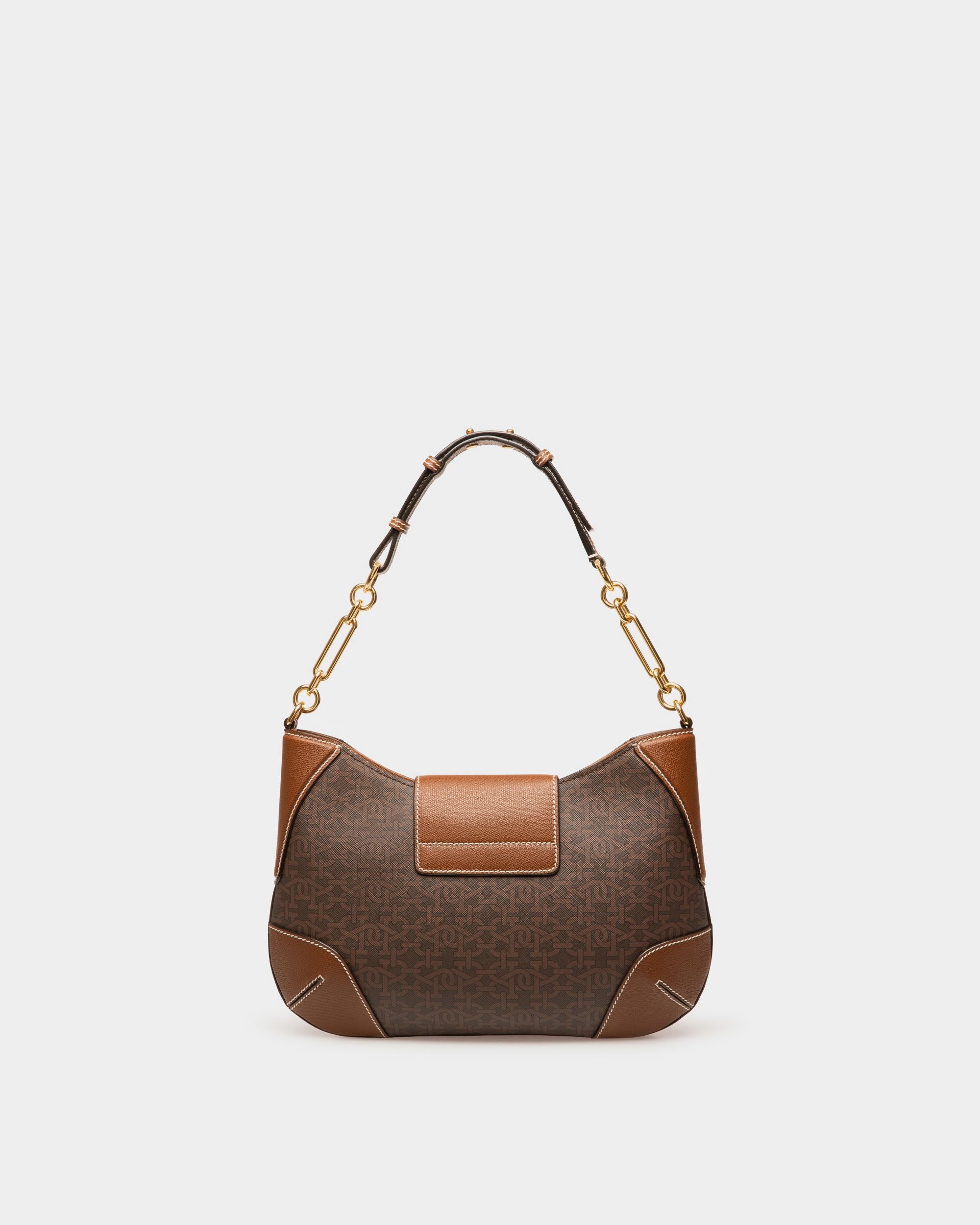 Breanne Bolso De Hombro En Tpu De Color Marrón - Mujer - Bally - 02