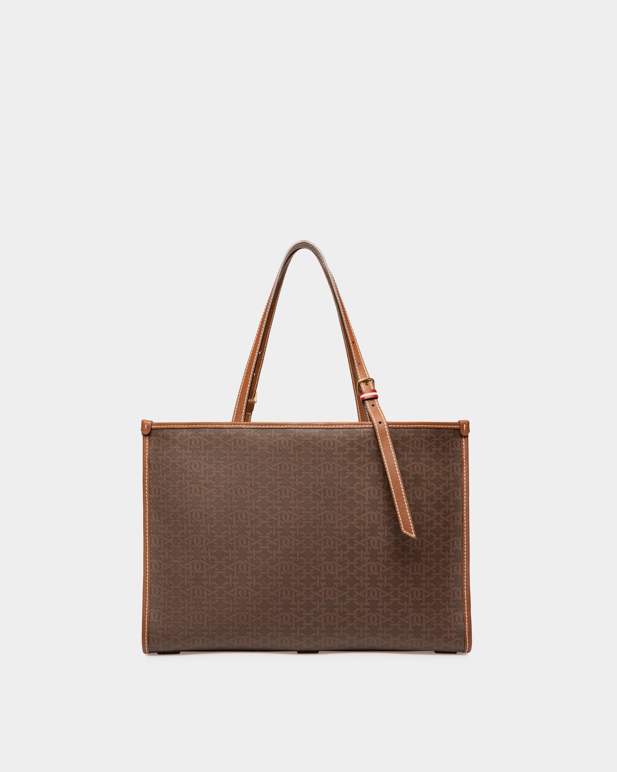Calie Bolso Tote En Tpu De Color Marrón - Mujer - Bally - 02