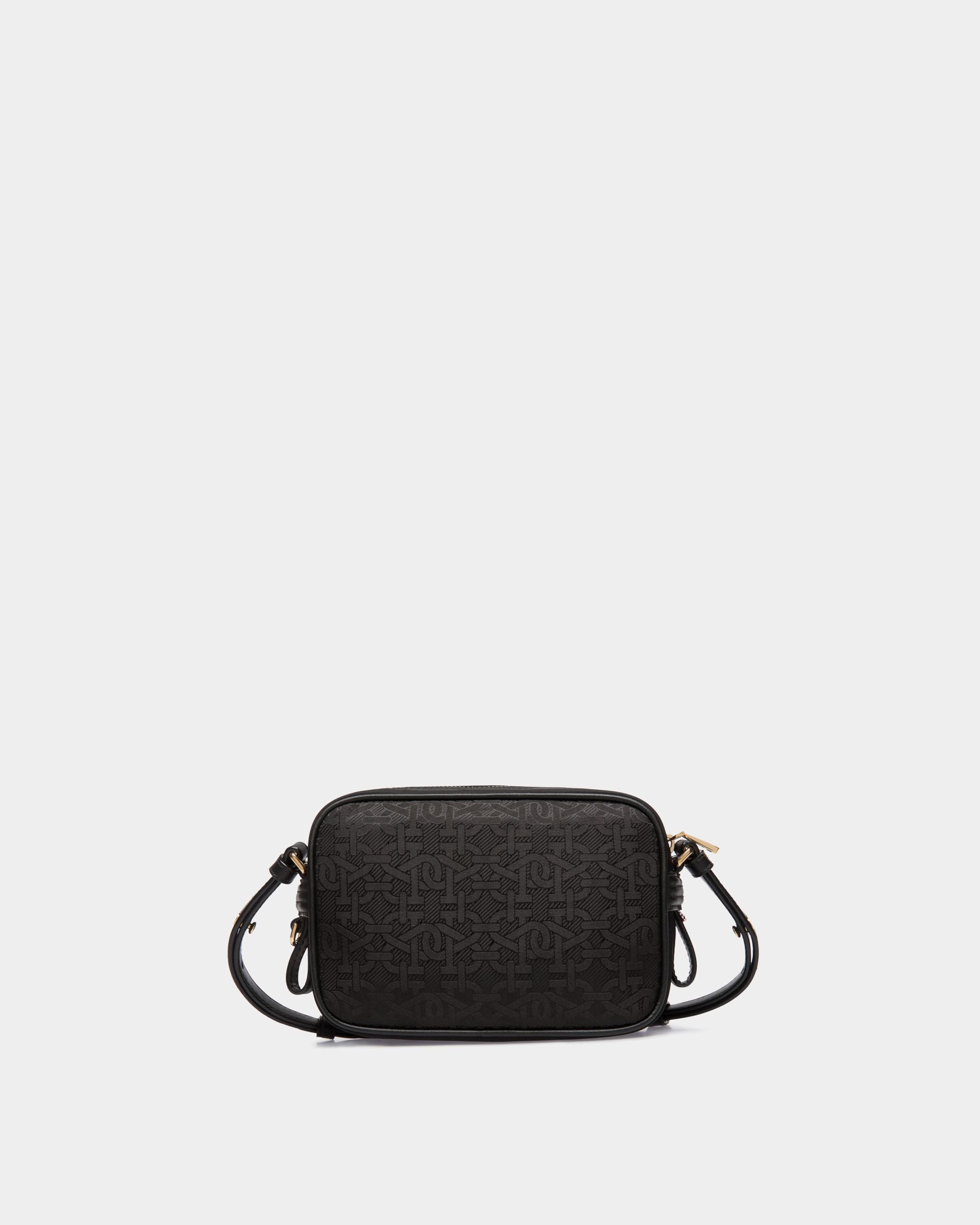B-Echo Minibag In Black Fabric - Women's - Bally - 02