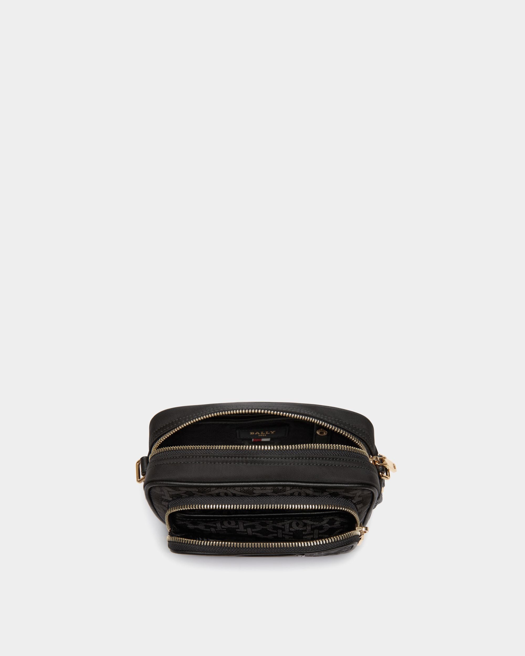 B-Echo Minibag In Black Fabric - Women's - Bally - 04