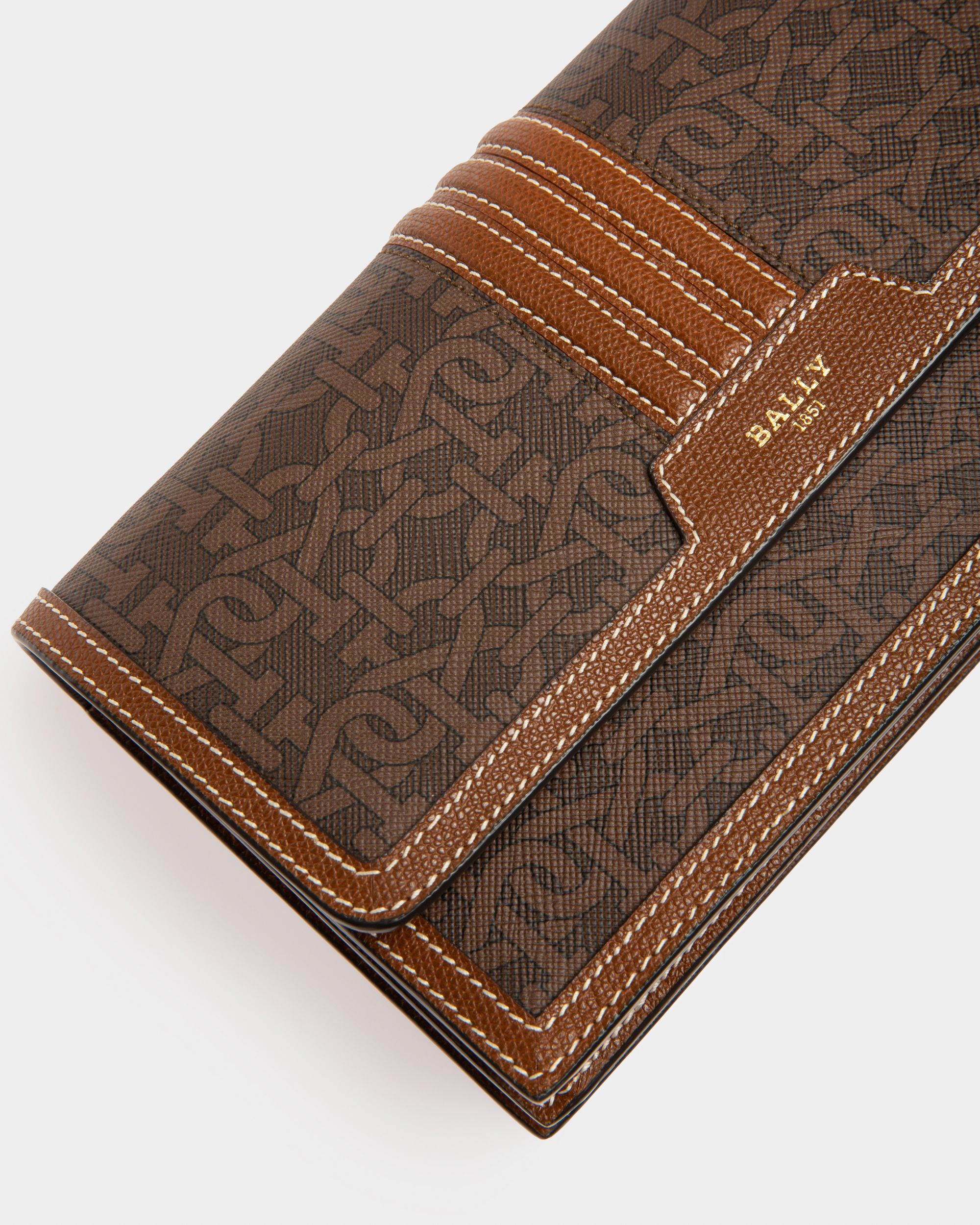 Dafford Tpu Wallet In Brown - Women's - Bally - 04