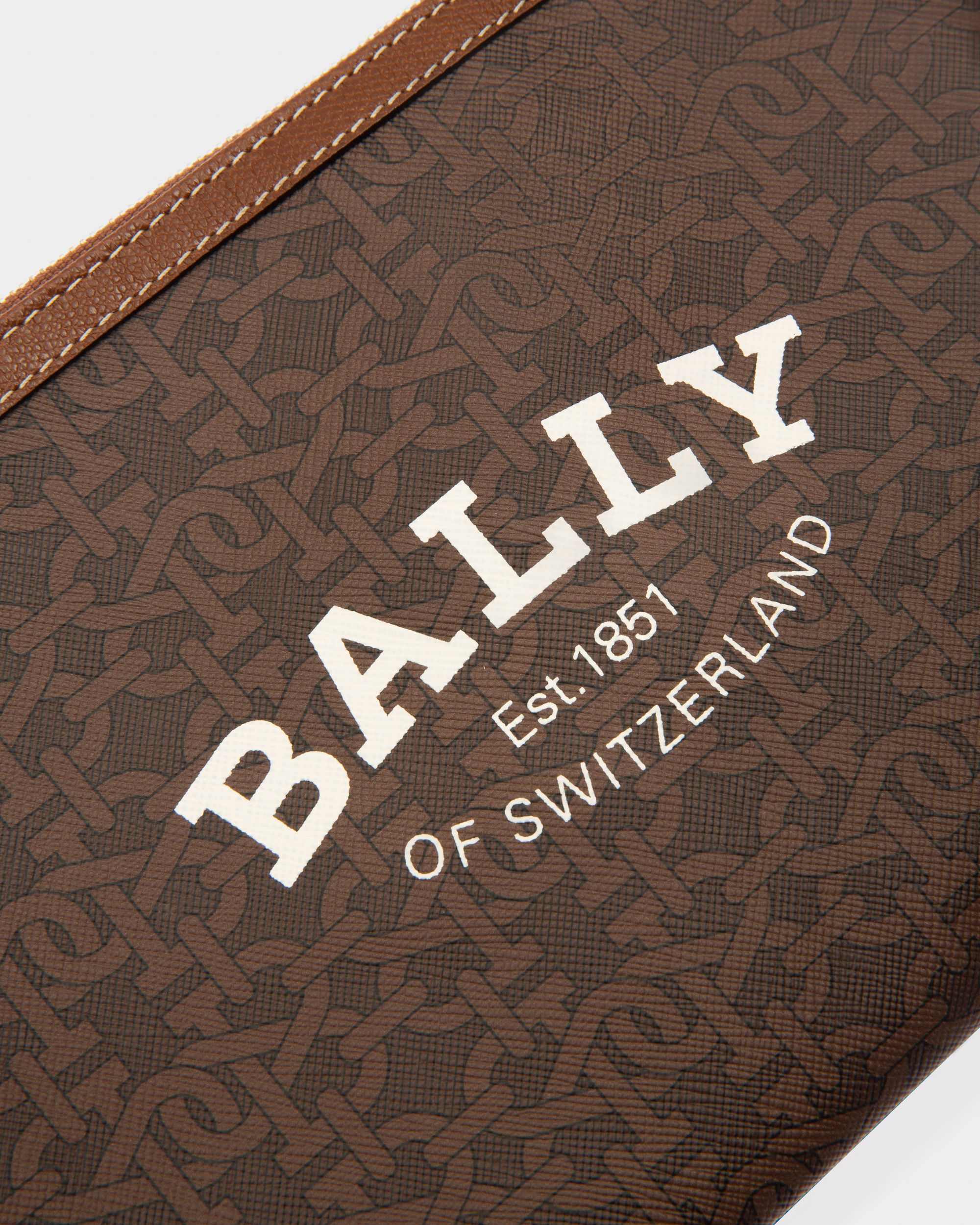 Certhe Cartera De Tpu En Color Marrón - Mujer - Bally - 04