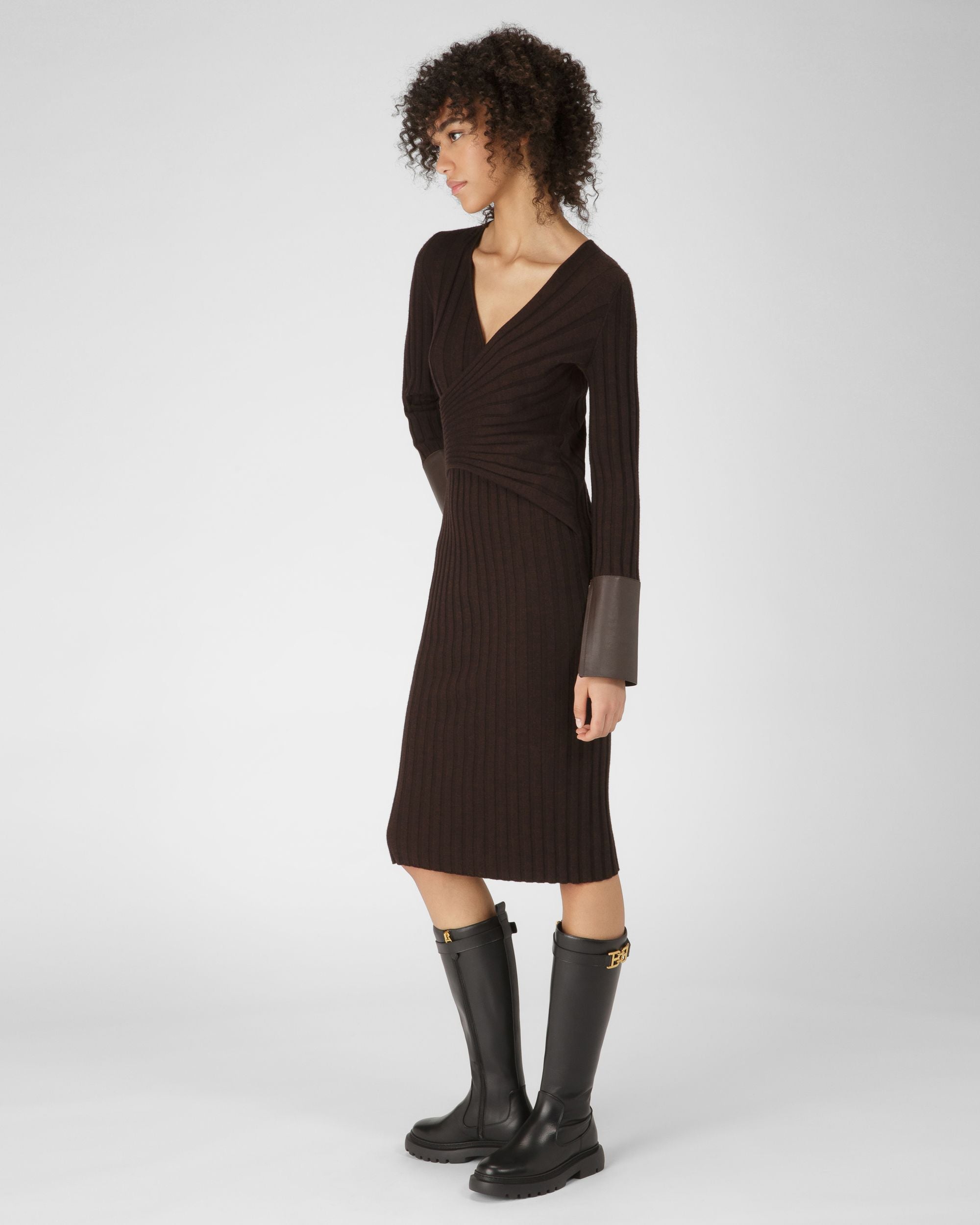 Gaila Botas En Piel De Color Negro - Mujer - Bally - 06