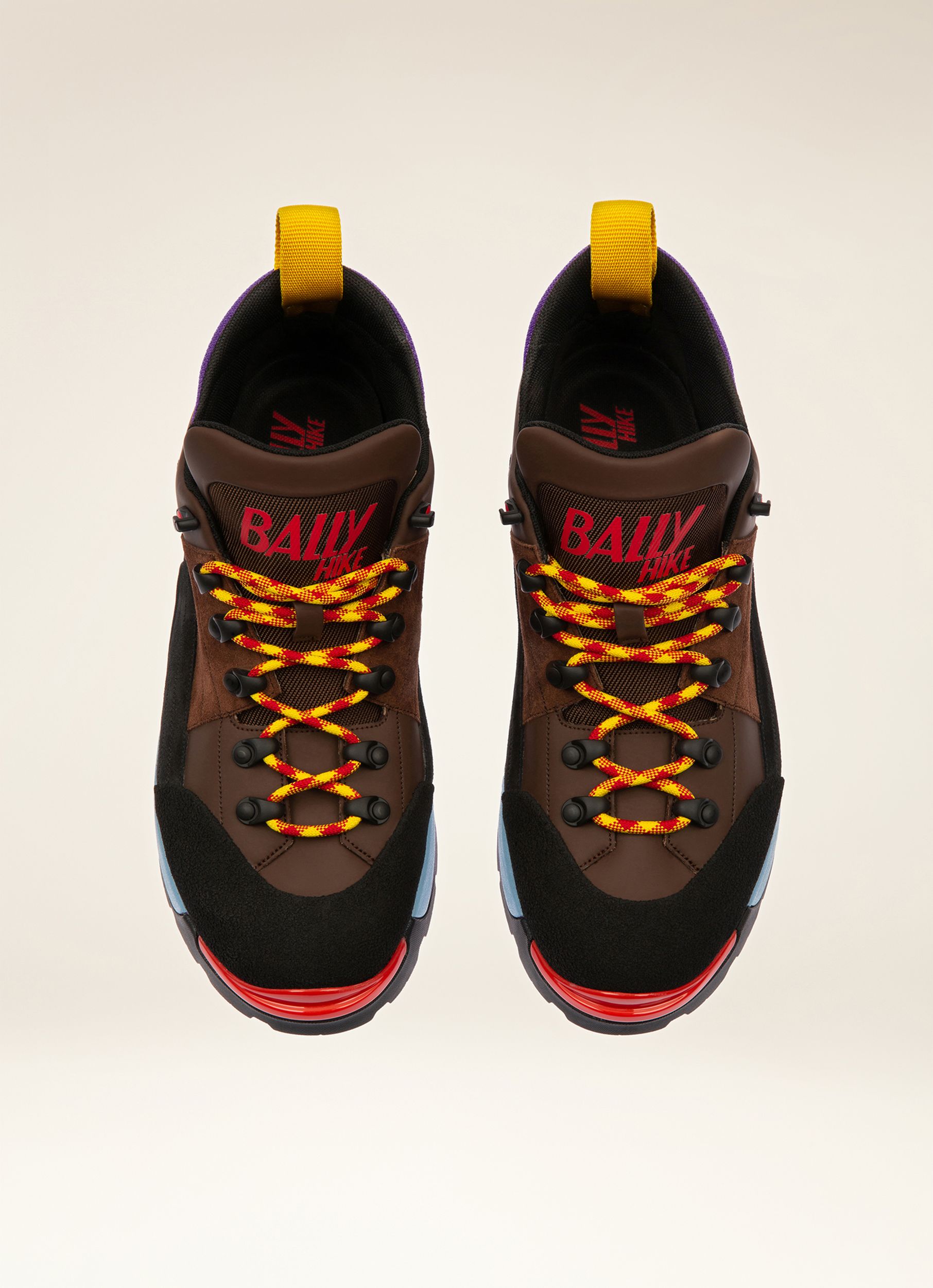 Bally Hike 2 Leather Hiking Shoes In Brown - Women's - Bally - 04
