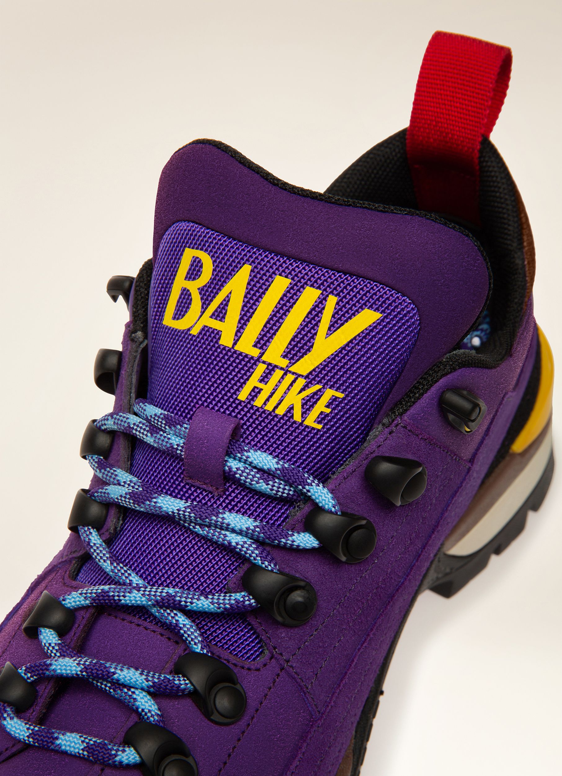 Bally Hike 2 Suede Hiking Shoes In Purple - Women's - Bally - 02